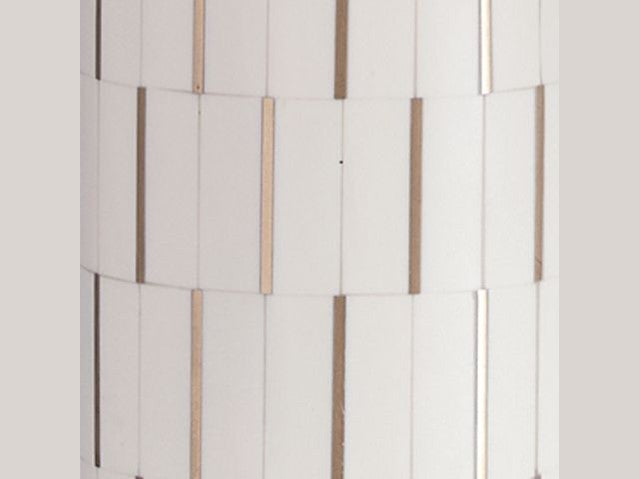 Faridworth - Poly Table Lamp - White / Gold Finish