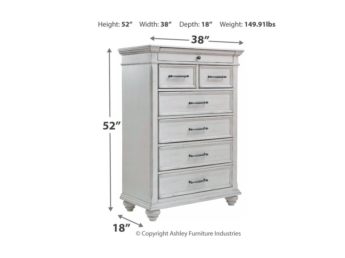 Kanwyn - Chest - Whitewash