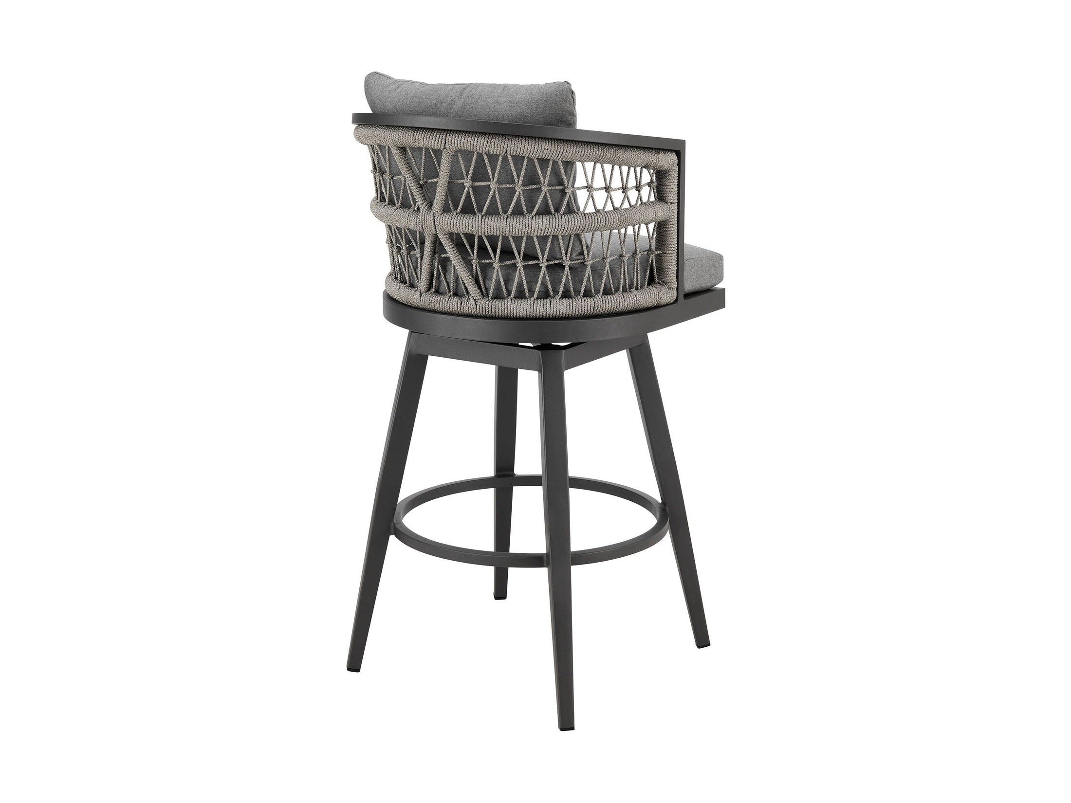 Zella - Outdoor Patio Swivel Bar Stool