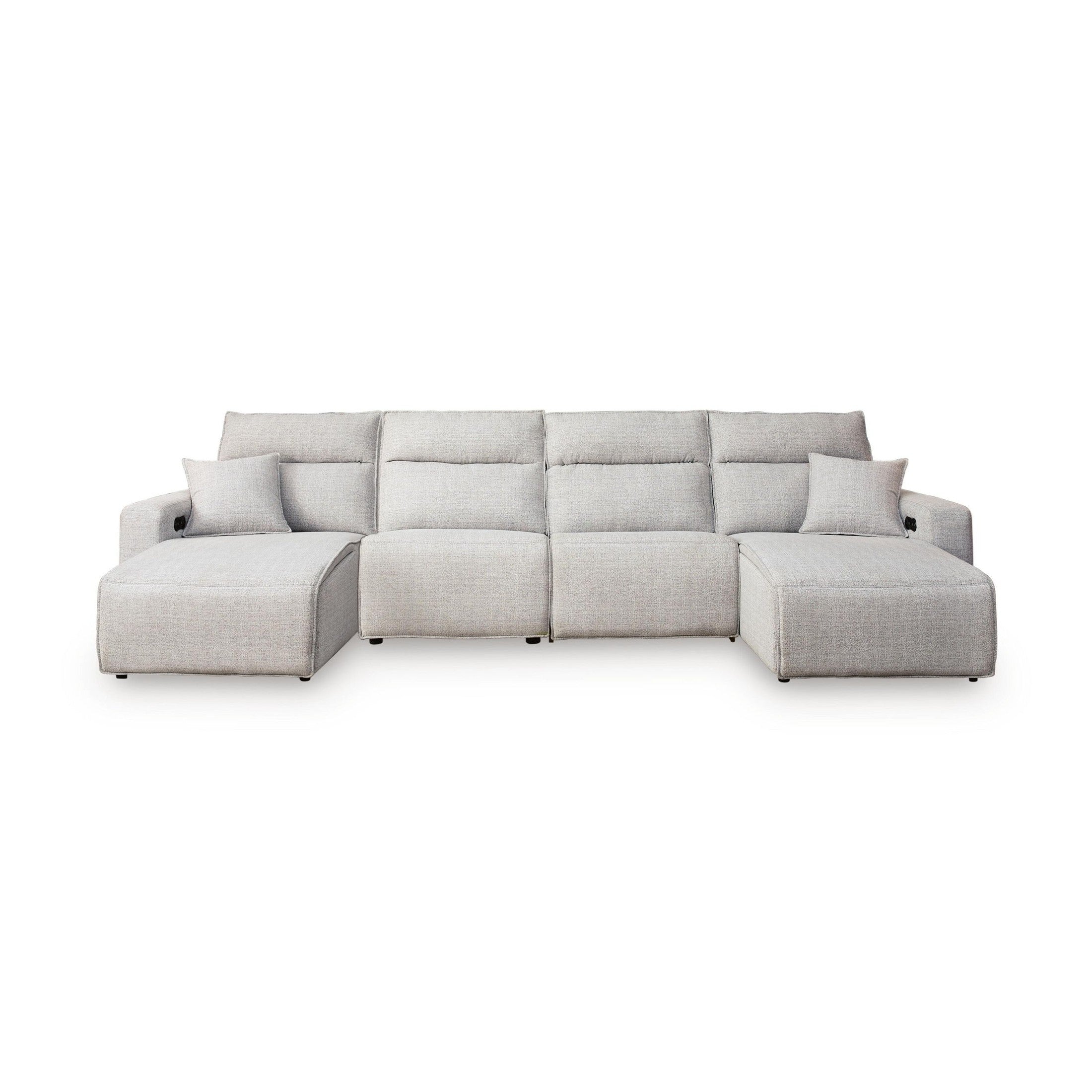 Modmax II - Reclining Sectional - Stone