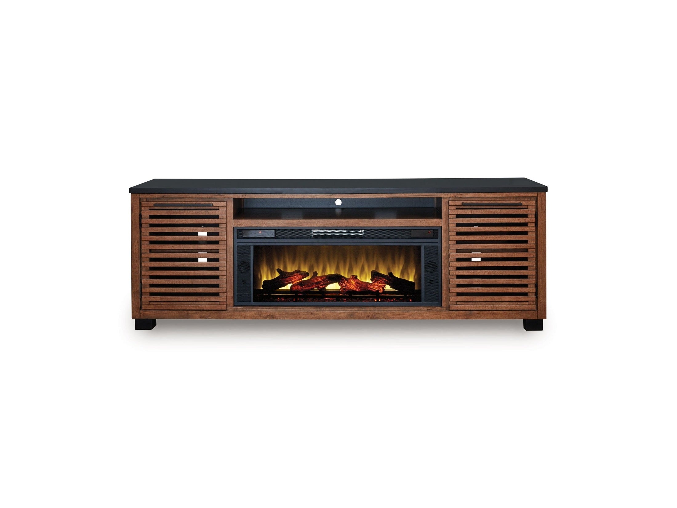 Kallari - TV Stand With Fireplace Option