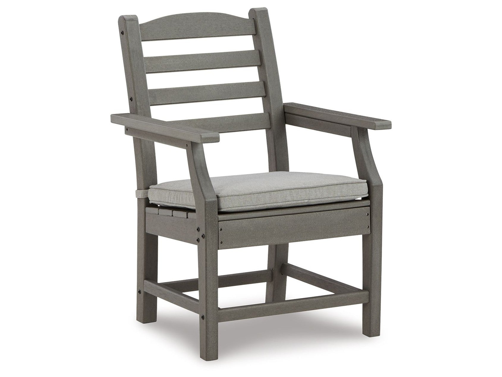 Visola - Arm Chair With Cushion (Set of 2) - Gray