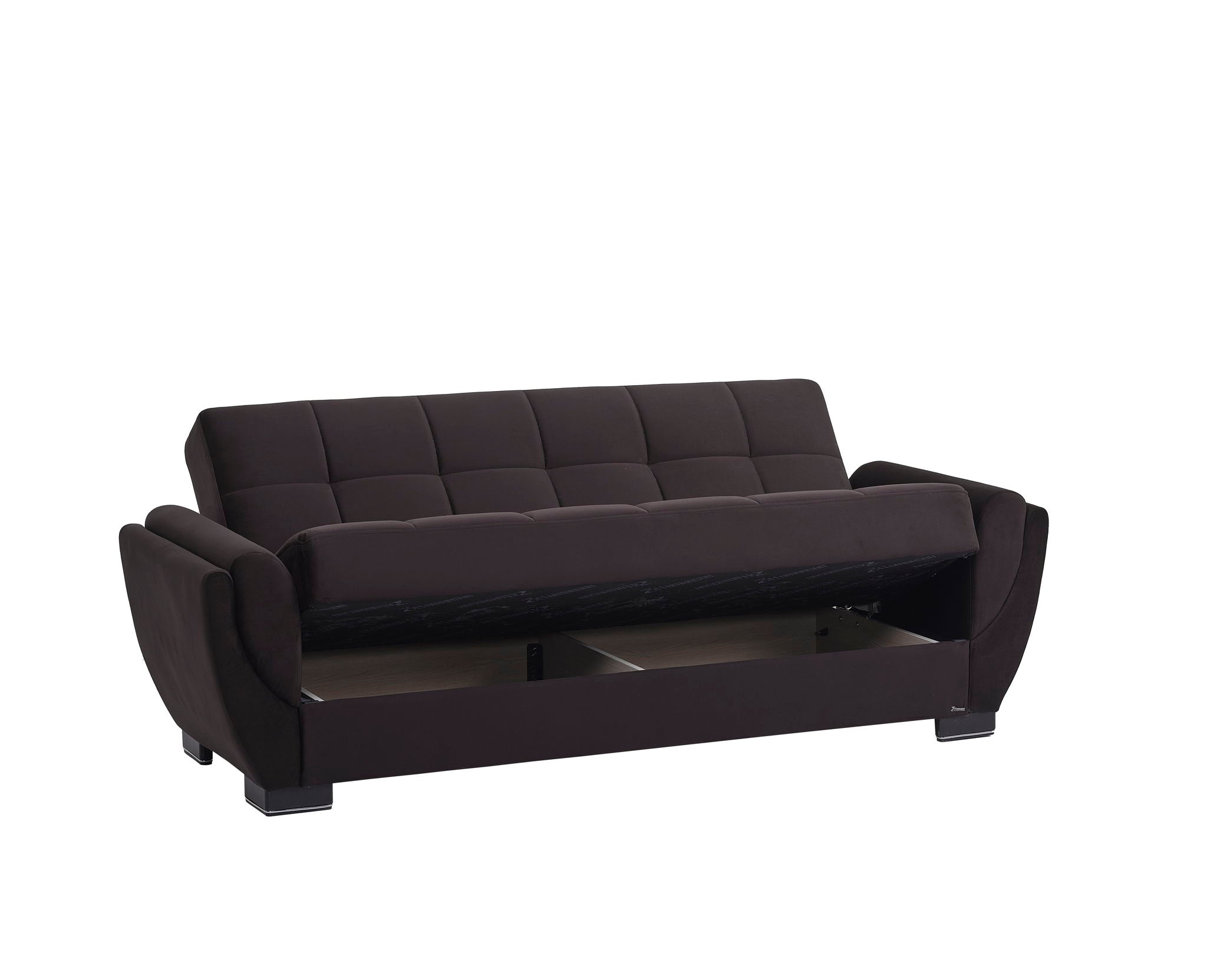 Ottomanson Armada Air - Upholstered Convertible Sofabed With Storage - Microfiber