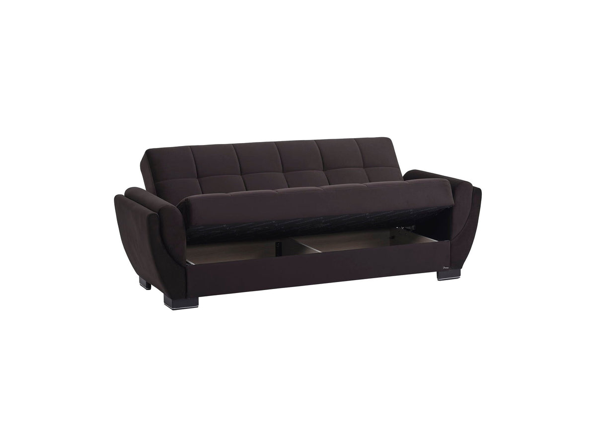 Ottomanson Armada Air - Upholstered Convertible Sofabed With Storage - Microfiber