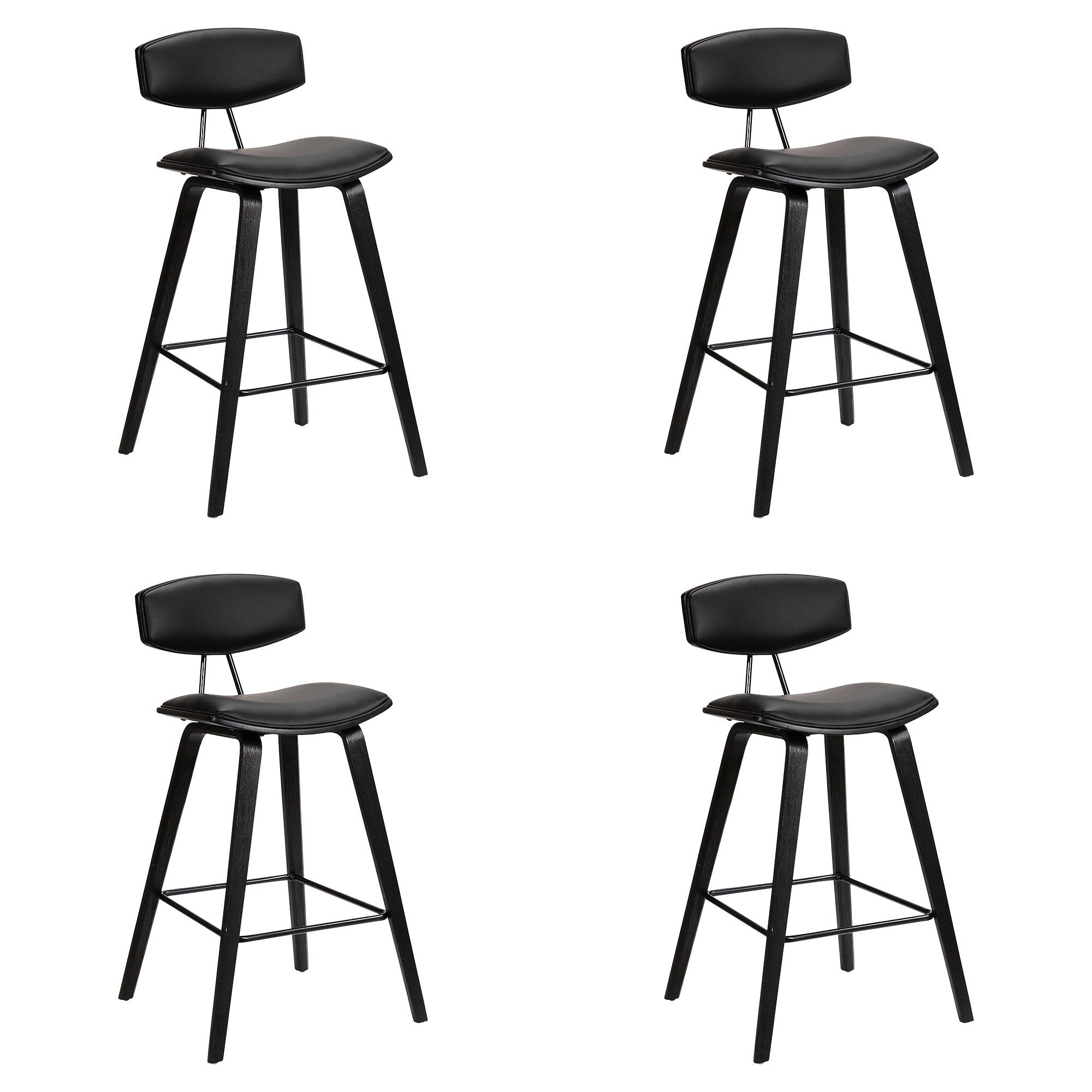 Fox - Mid-Century Modern Bar Stool