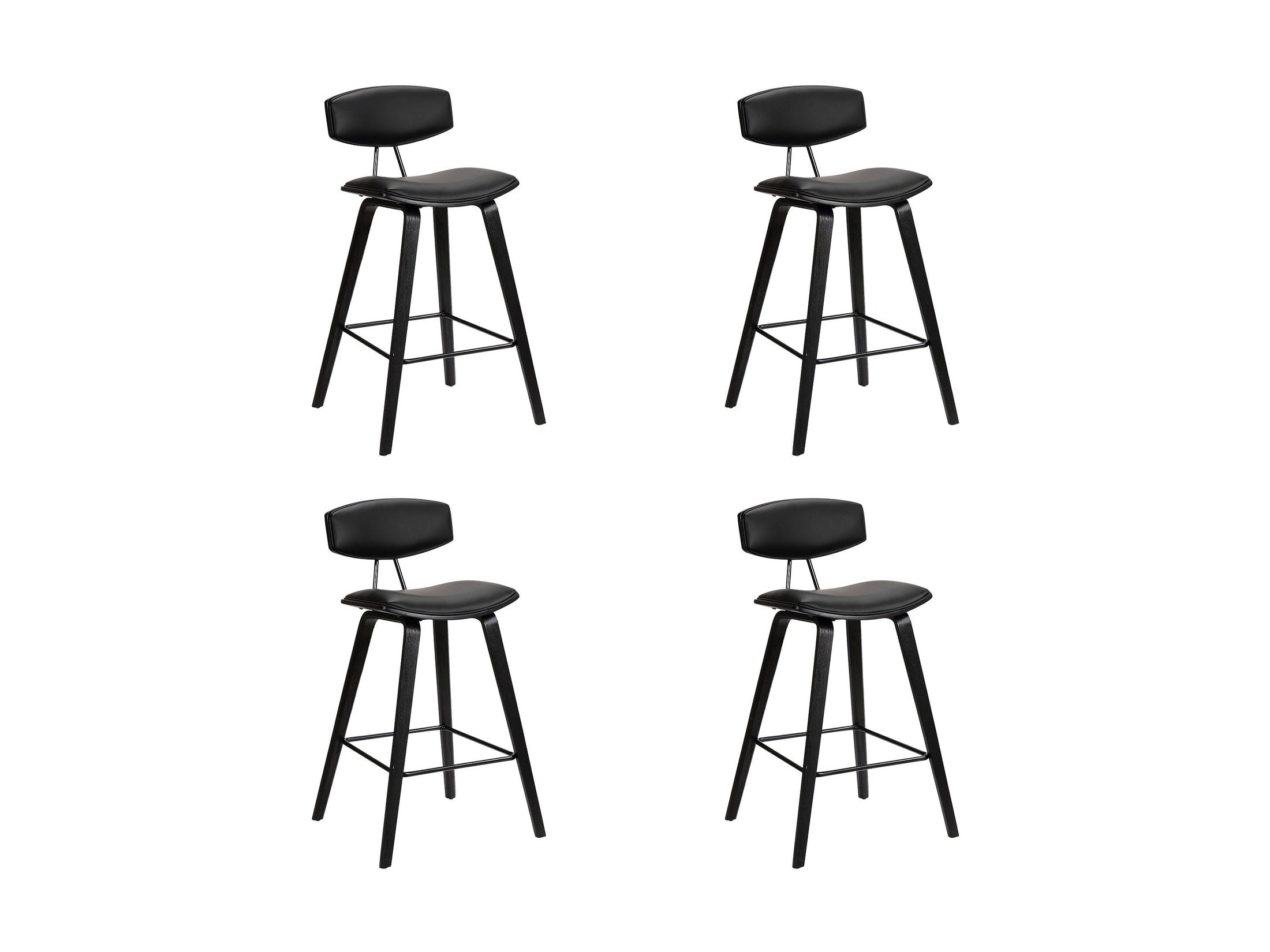 Fox - Mid-Century Modern Bar Stool