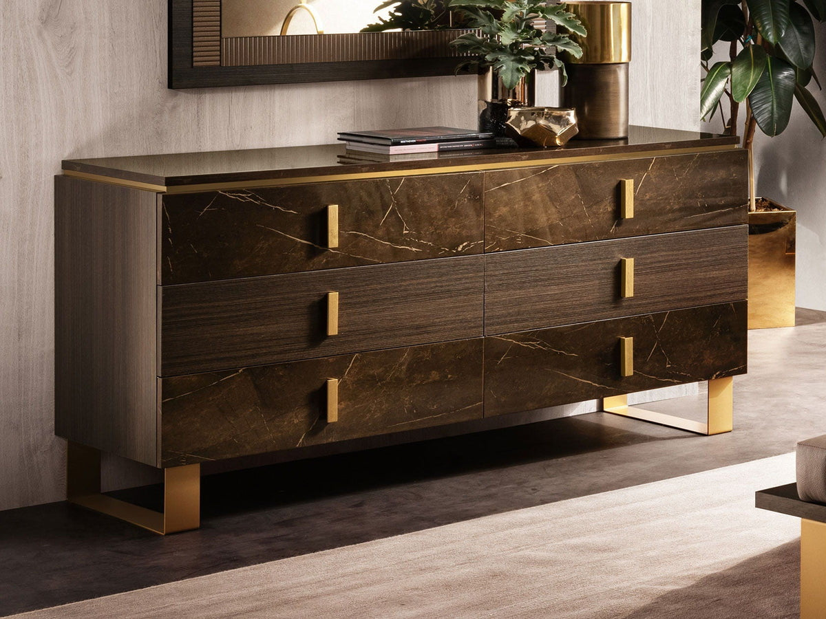 Essenza - Double Dresser - Dark Brown