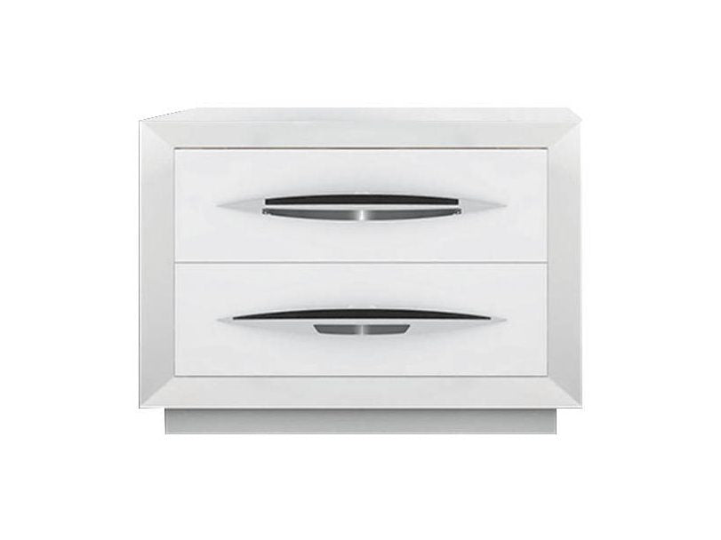 Carmen - Nightstand Low - White