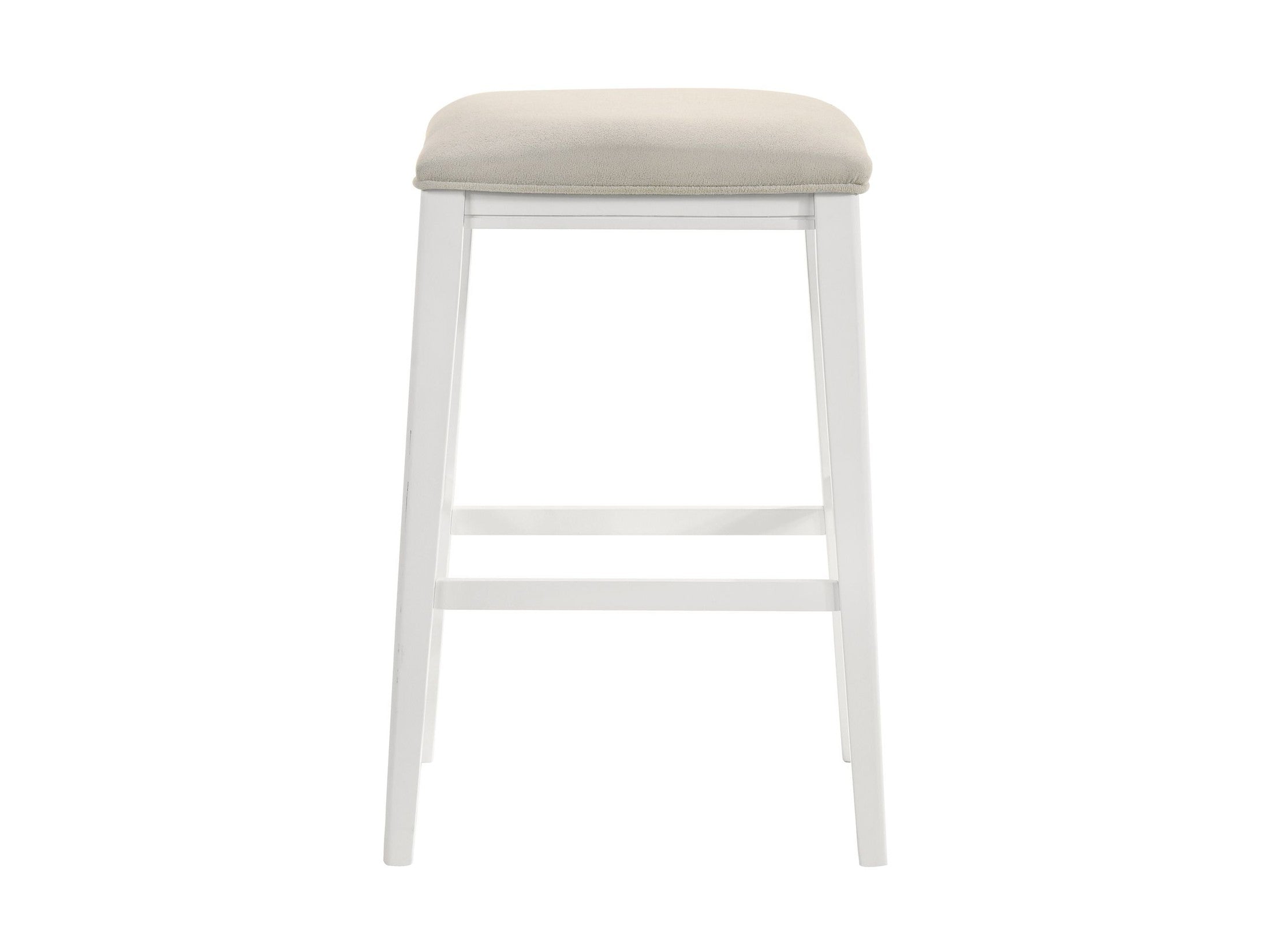 Jane - Contemporary Transitional Wood Bar Height Kitchen Bar Stool