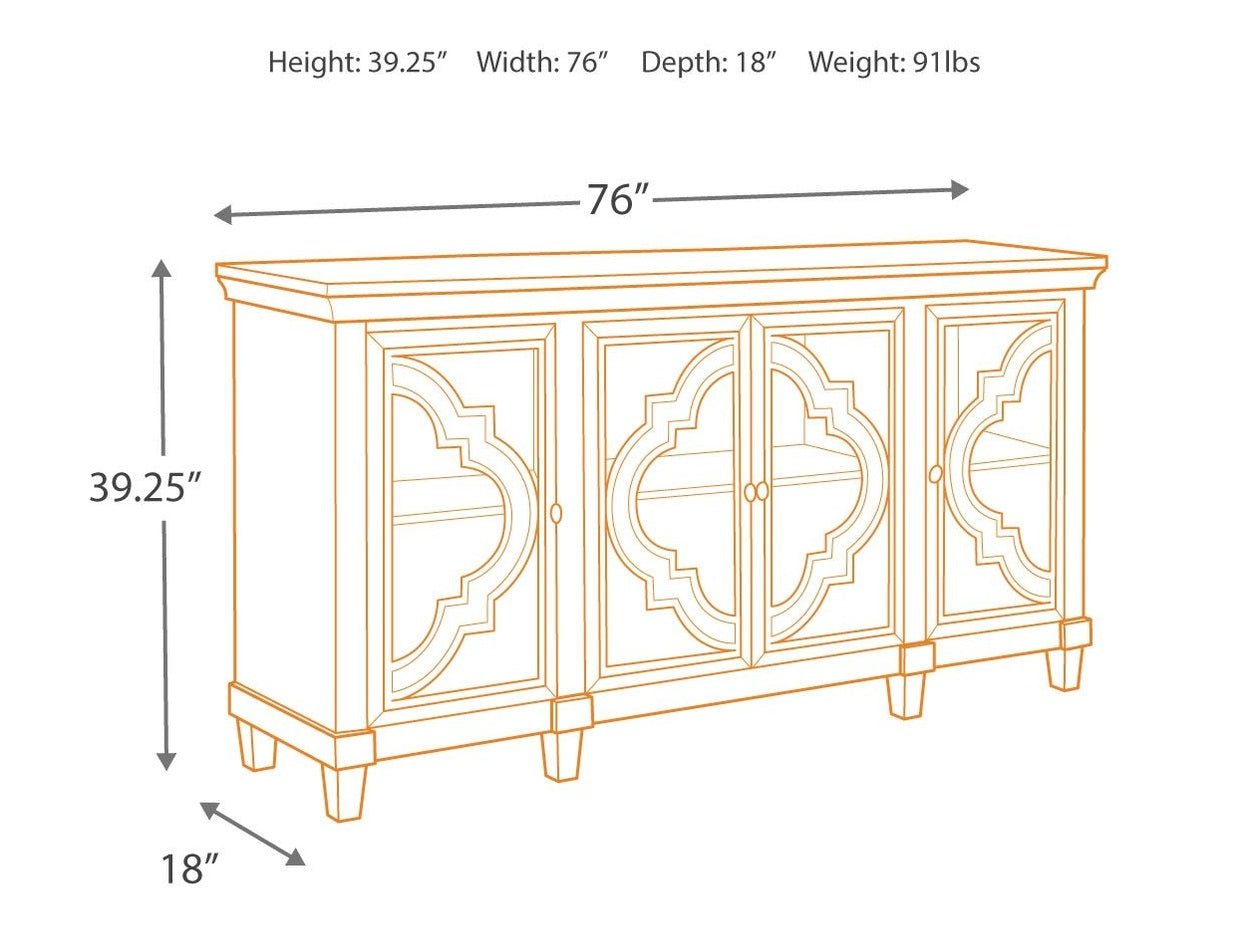 Fossil Ridge - Accent Cabinet - Gray