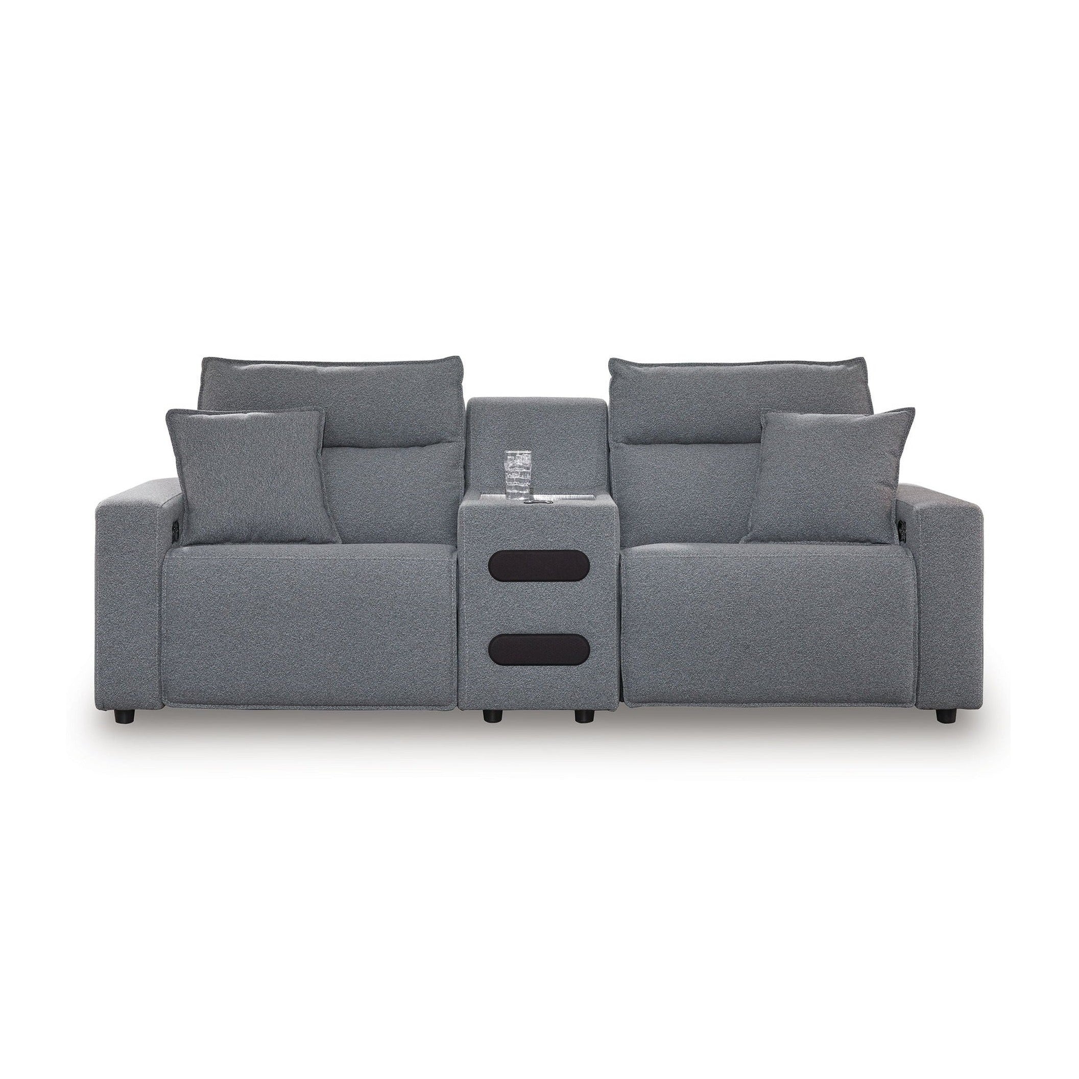 Modmax II - Reclining Sectional - Salt And Pepper
