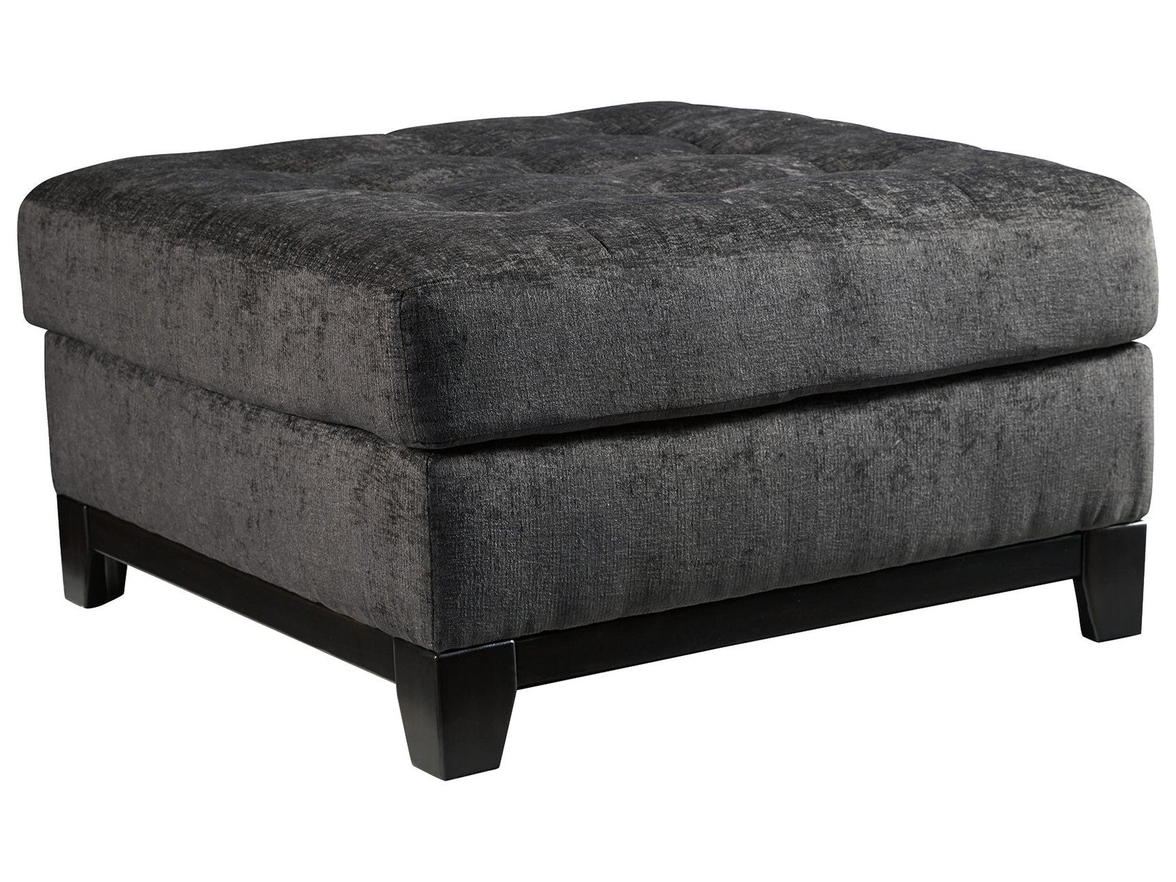 Reidshire - Oversized Accent Ottoman - Steel