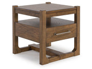 Cabalynn - Square End Table - Light Brown