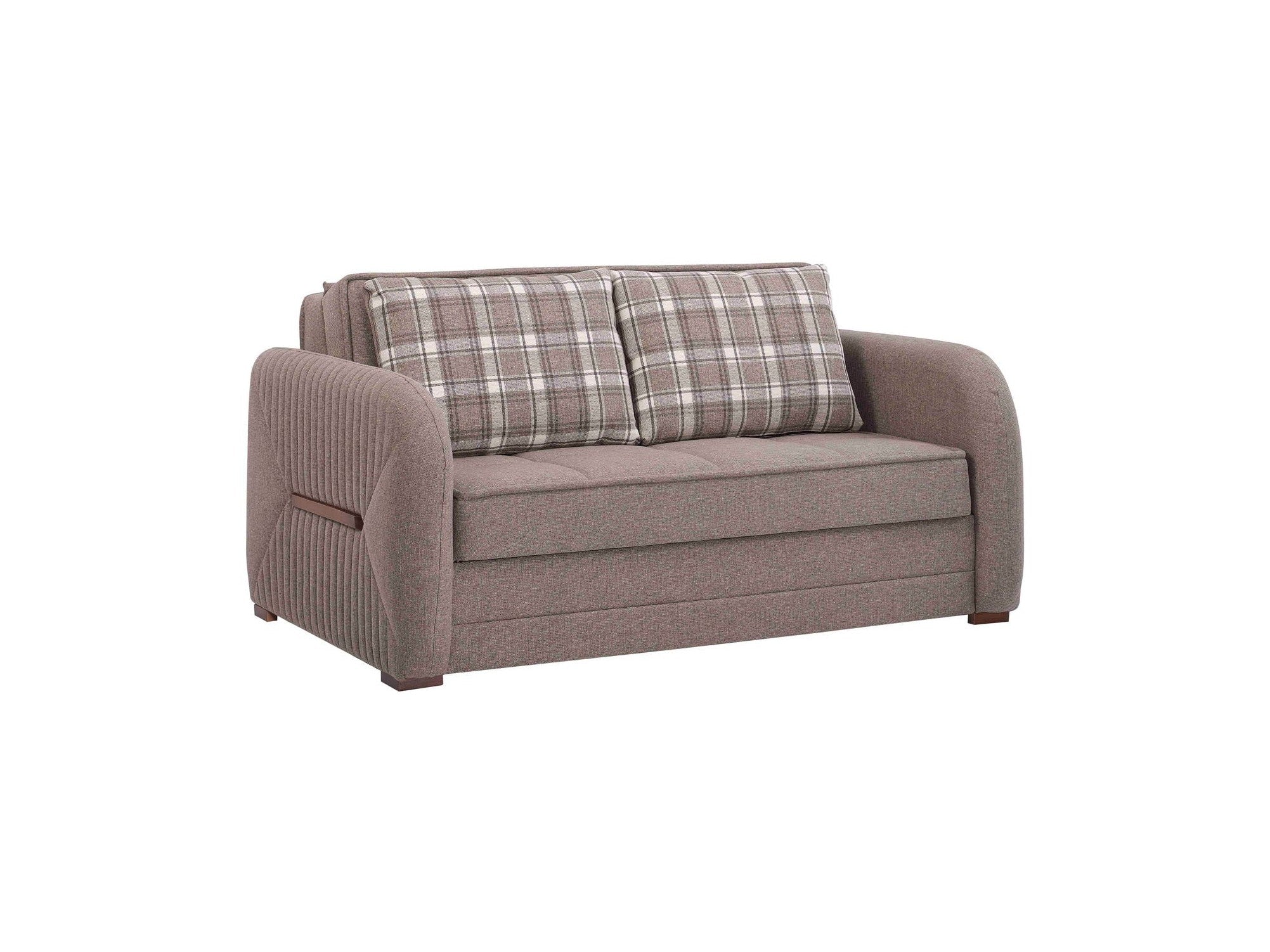 Ottomanson Speedy - Upholstered Convertible Loveseat With Storage