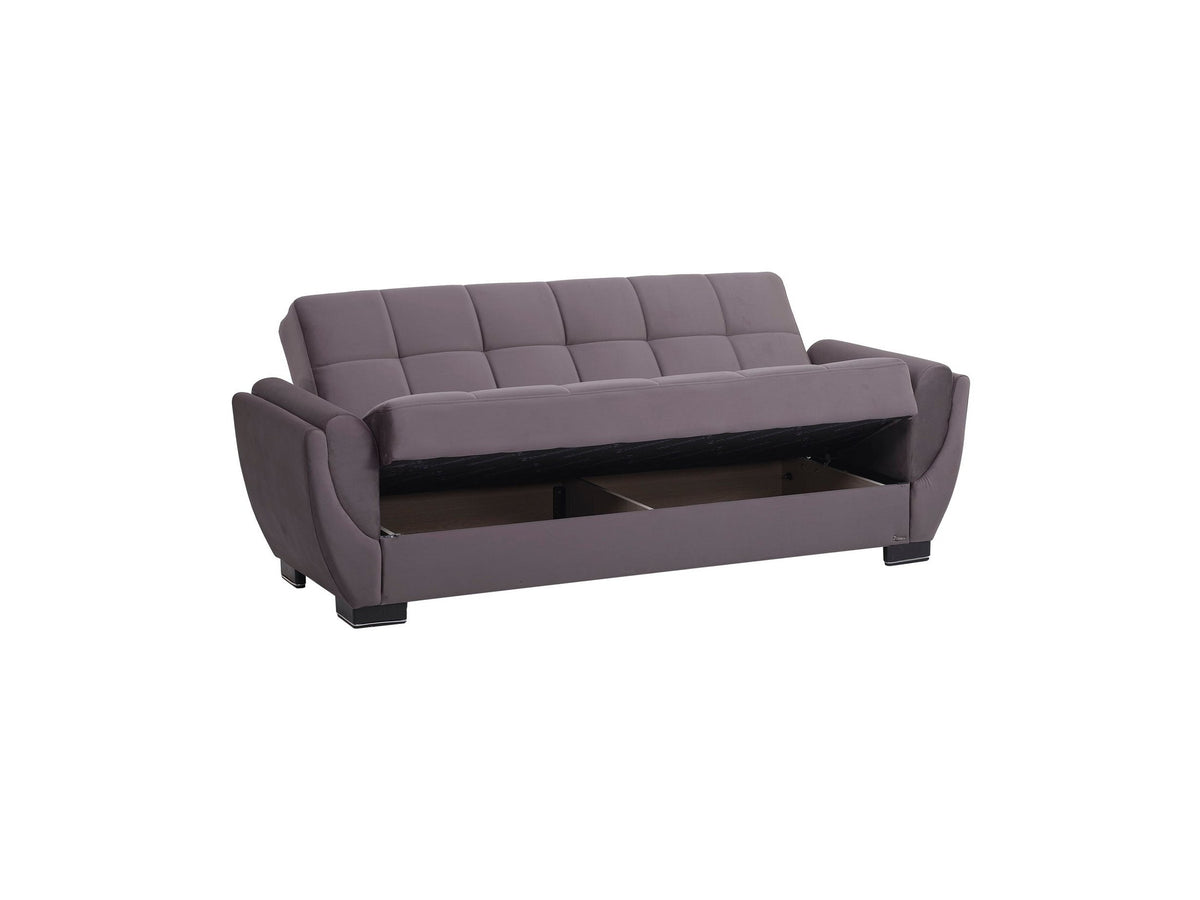 Ottomanson Armada Air - Upholstered Convertible Sofabed With Storage - Microfiber