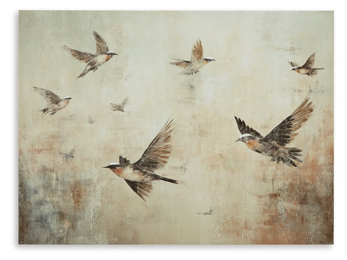 Collmund - Wall Art - Gray / Brown