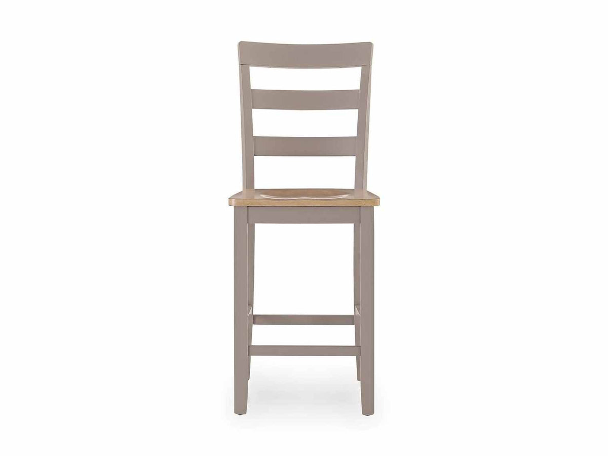 Harperfeld - Barstool (Set of 2) - Natural / Gray