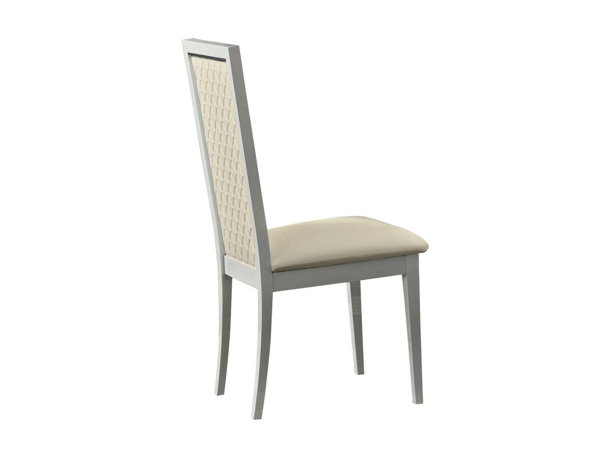 Roma - Chair - White / Beige