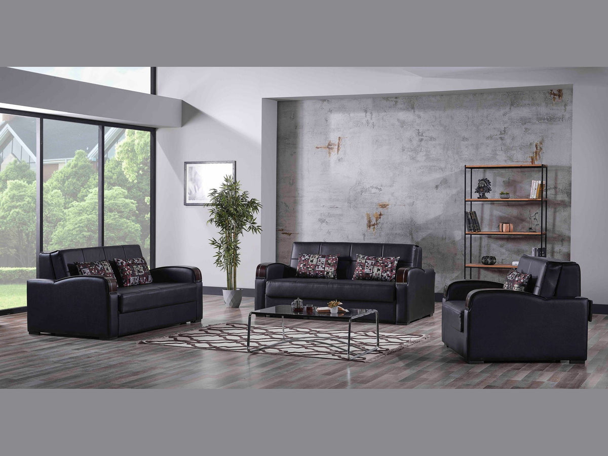 Ottomanson Sleep Plus - Upholstered Convertible Sofabed With Storage