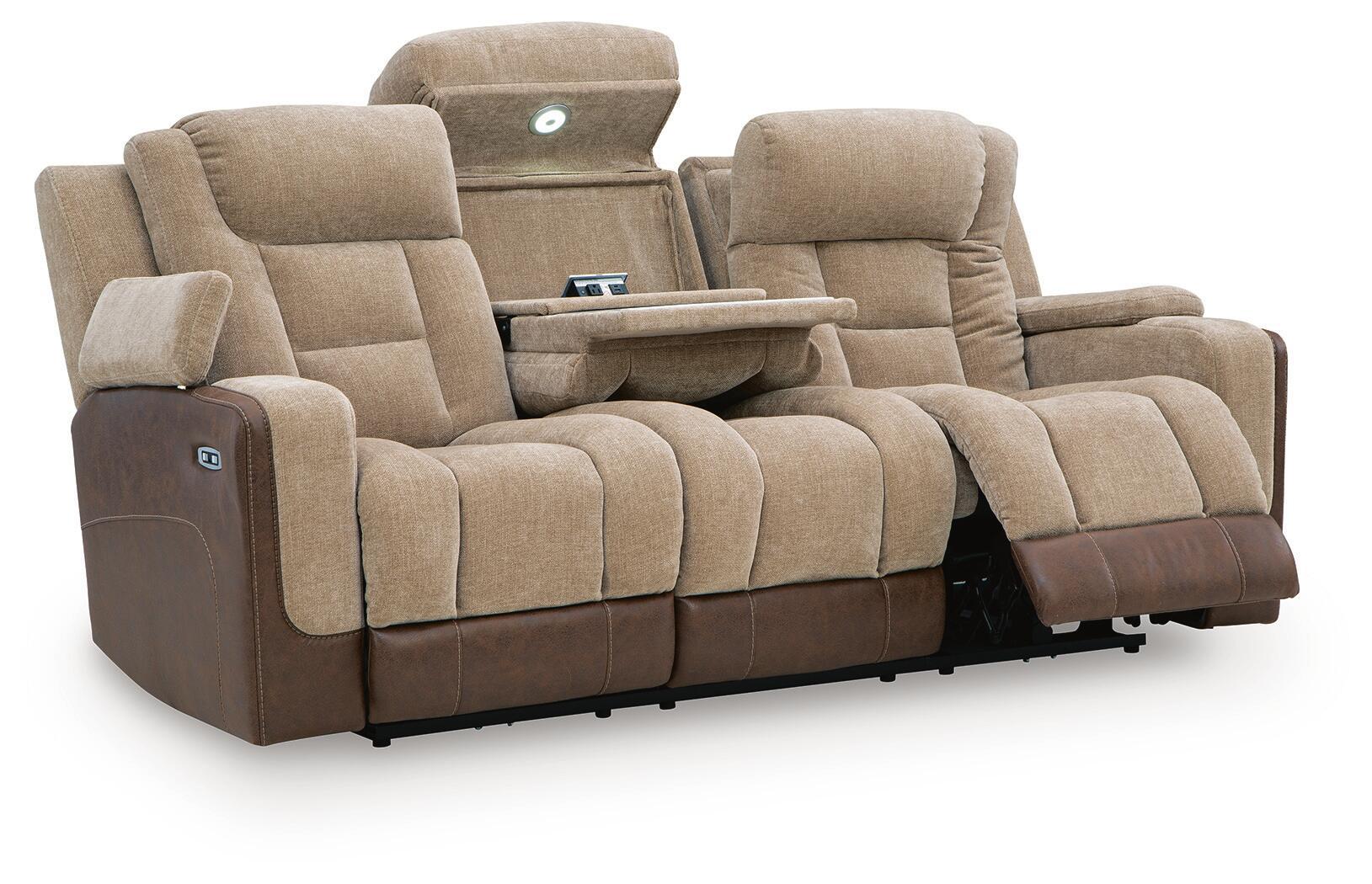 Ultimax - Power Reclining Sofa With Adjustable Headrest