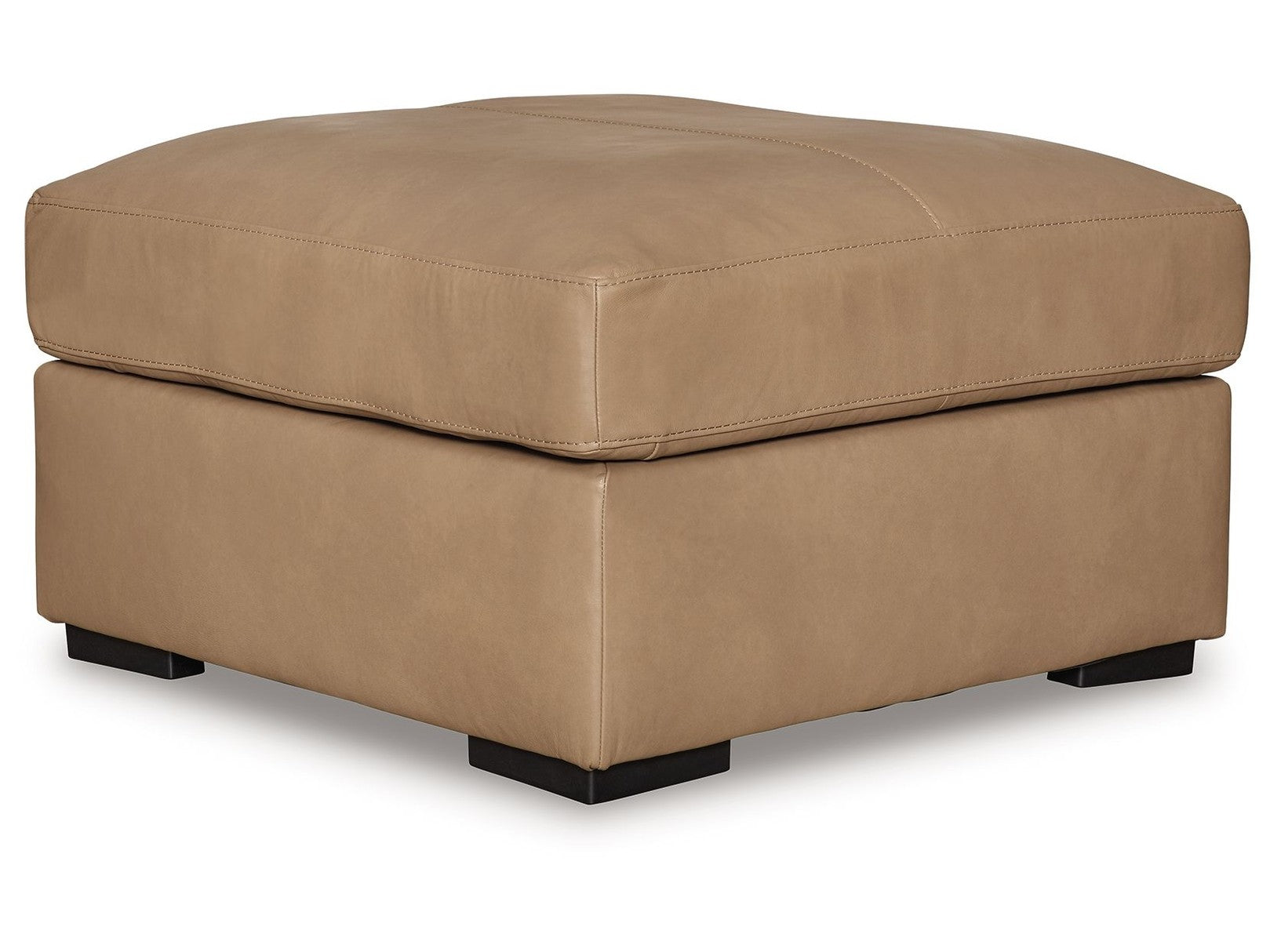 Bandon - Oversized Accent Ottoman - Toffee