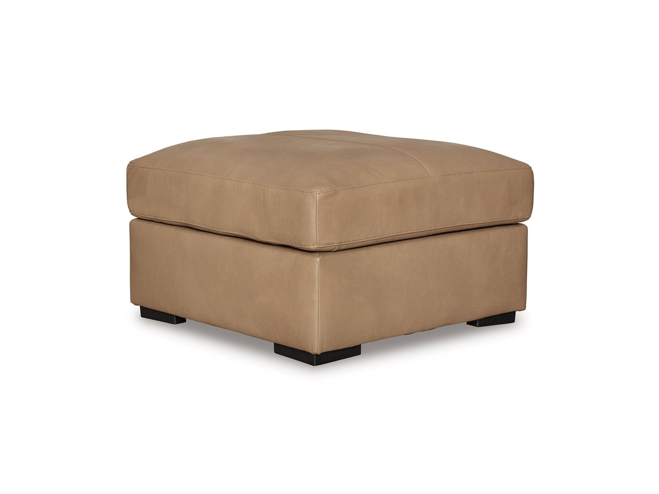 Bandon - Oversized Accent Ottoman - Toffee