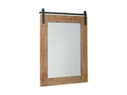 Lanie - Accent Mirror - Antique Brown