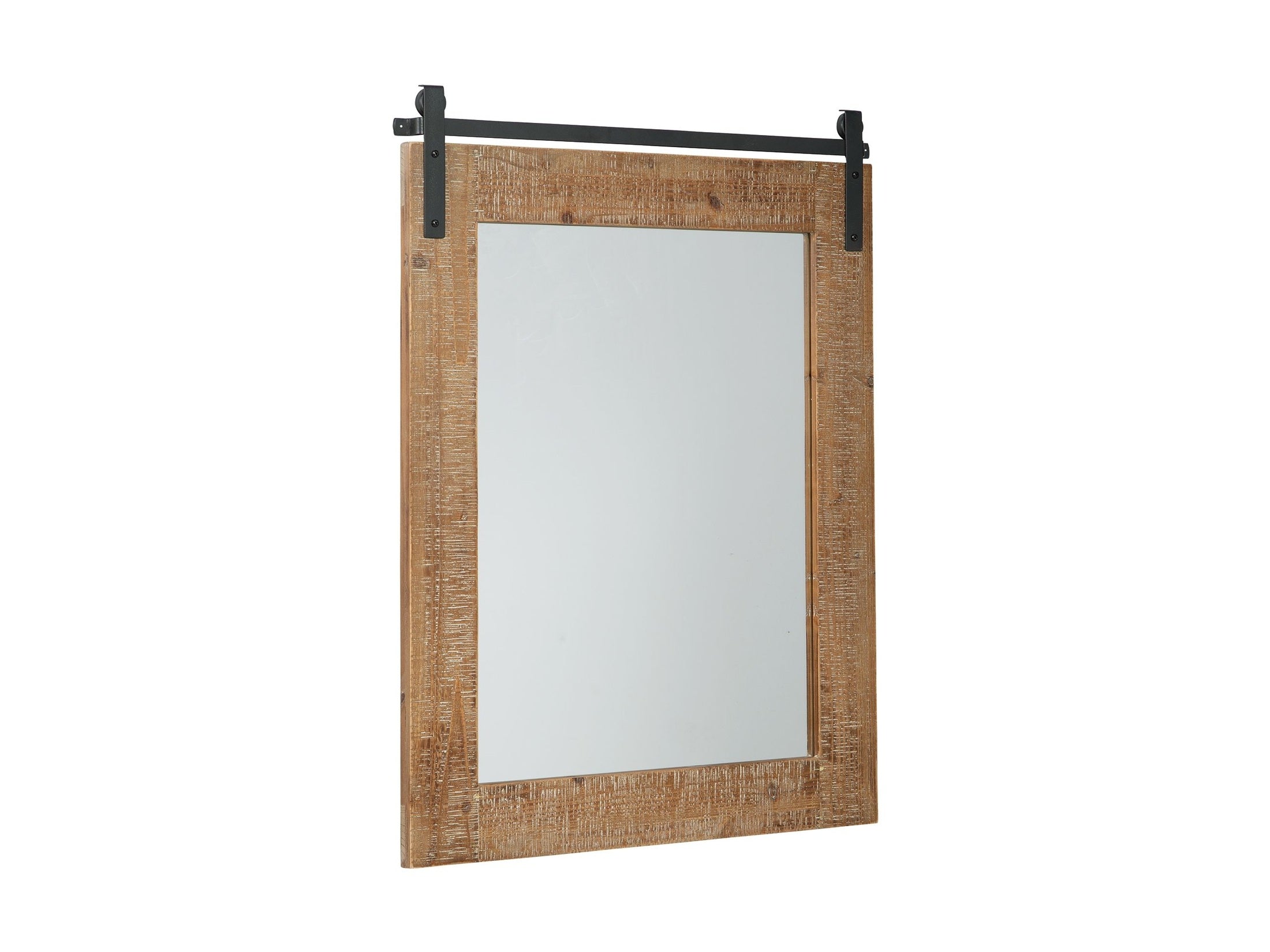 Lanie - Accent Mirror - Antique Brown