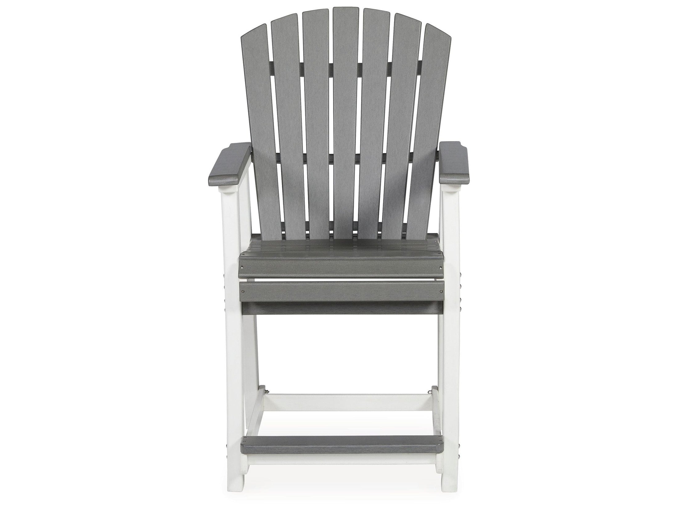 Transville - Barstool (Set of 2) - Gray / White