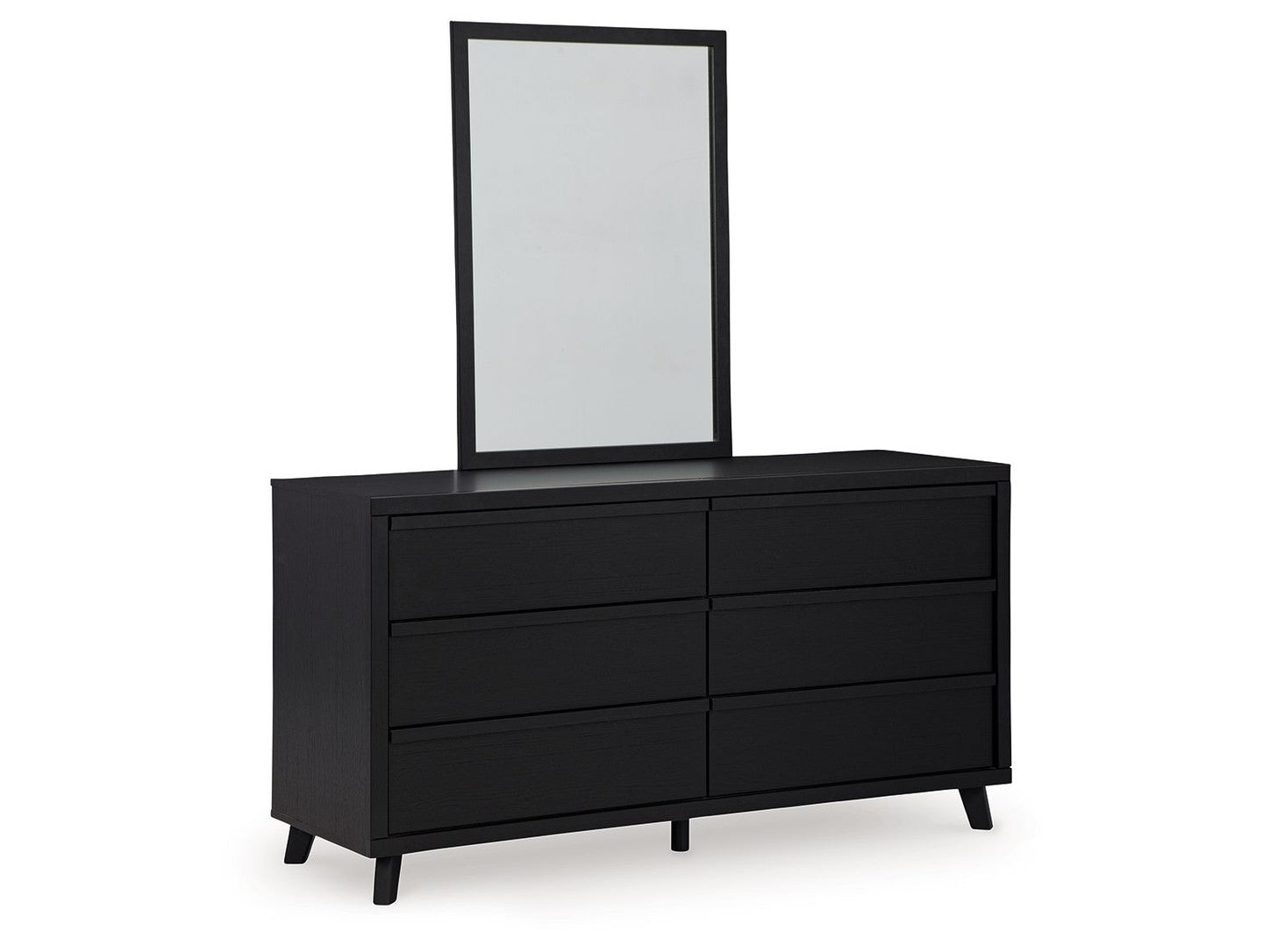 Danziar - Dresser And Mirror - Black