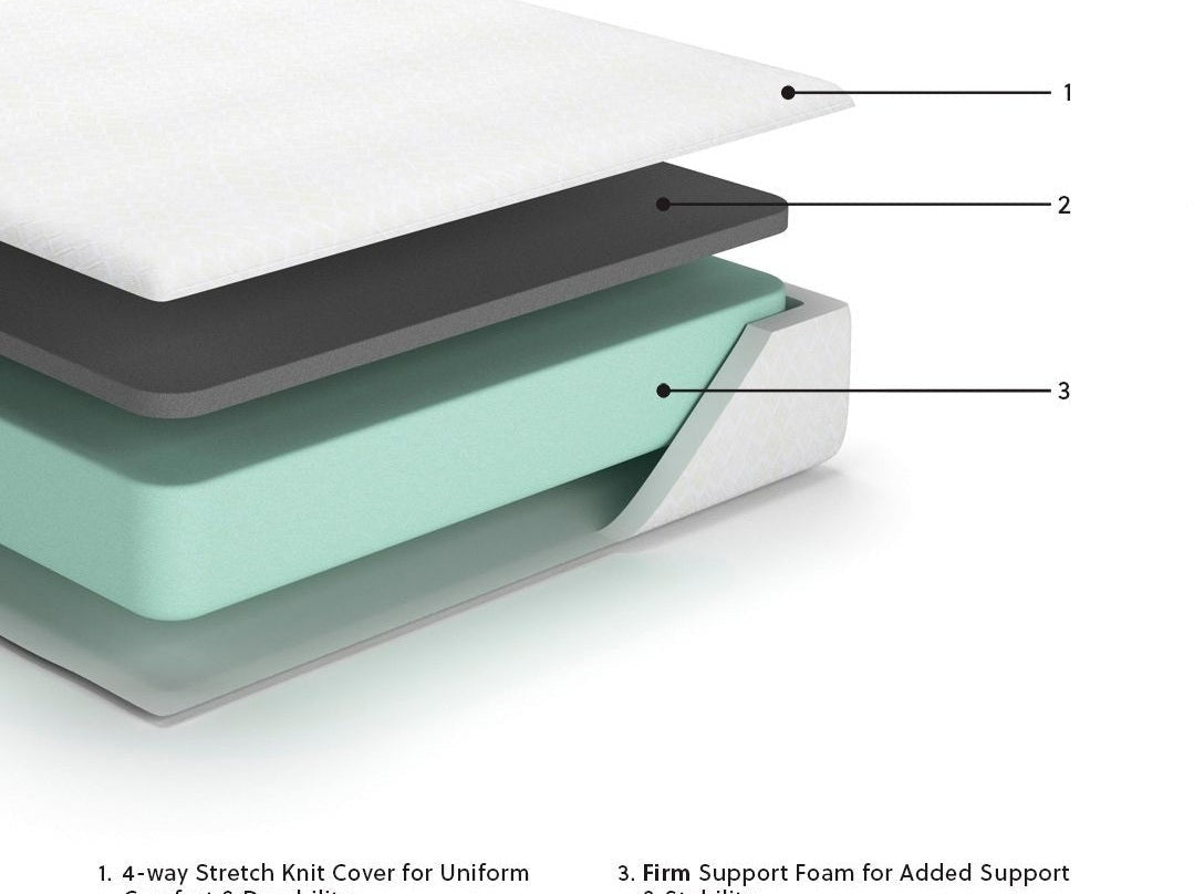 10 Inch Chime Memory Foam - Firm Memory Foam Mattress