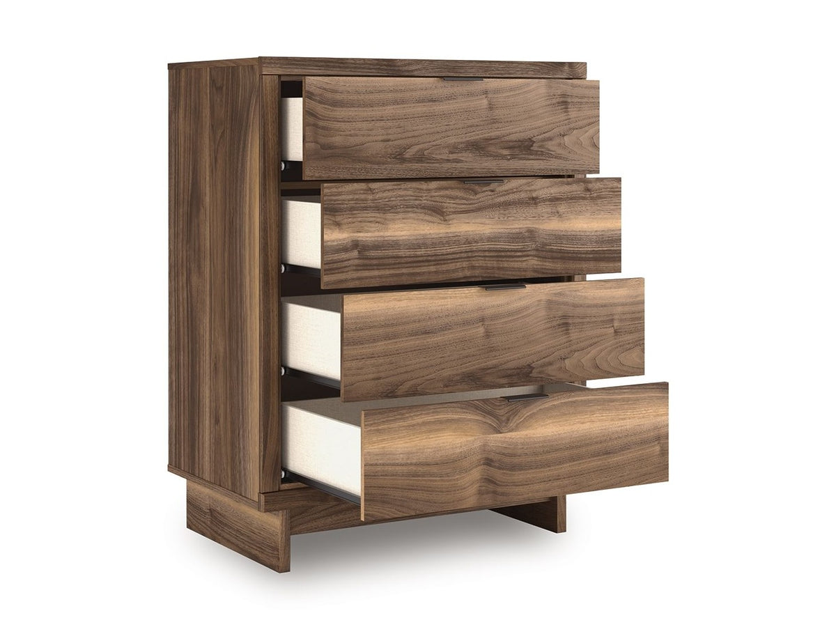 Chirason - Four Drawer Chest - Brown