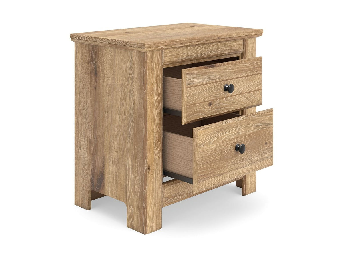 Makidern - Two Drawer Night Stand