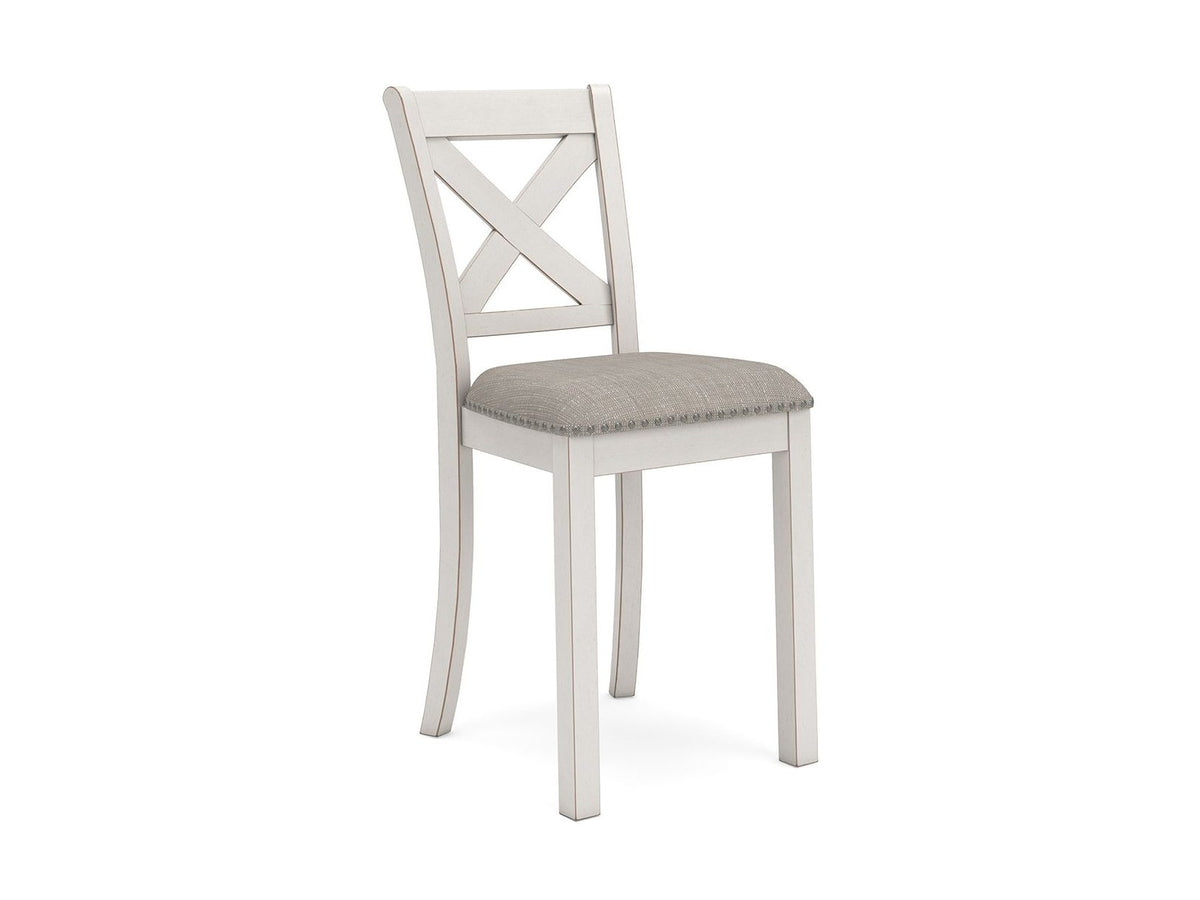 Robbinsdale - Upholstered Barstool (Set of 2) - Antique White