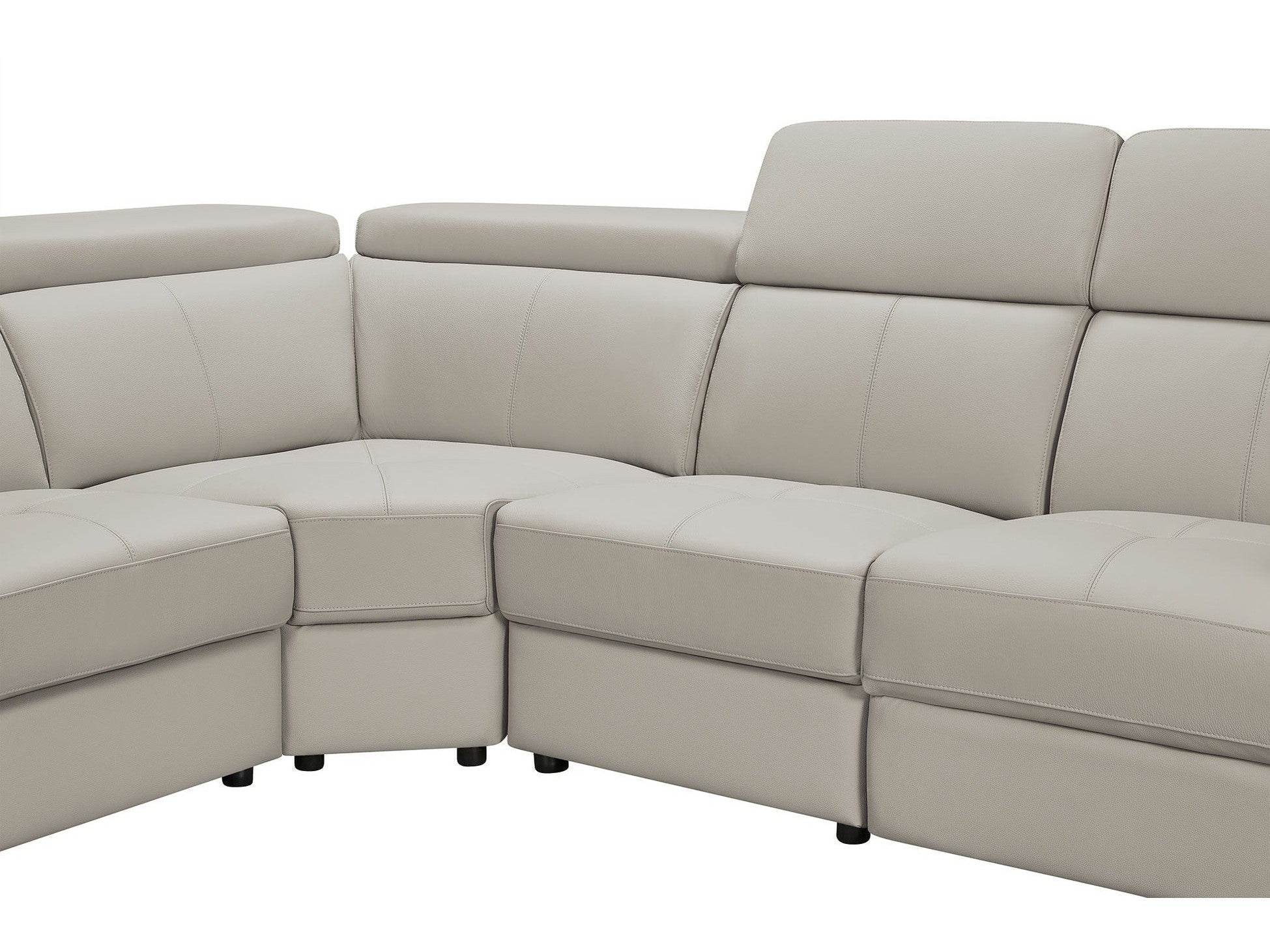 6021 - Sectional With Manual Recliners