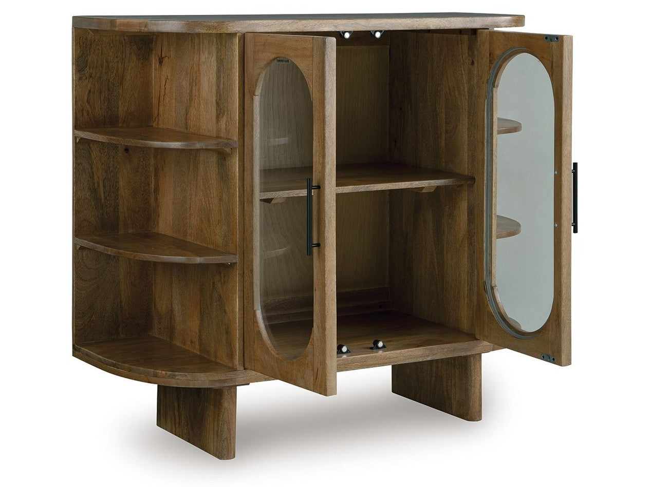 Niall - Accent Cabinet - Light Brown