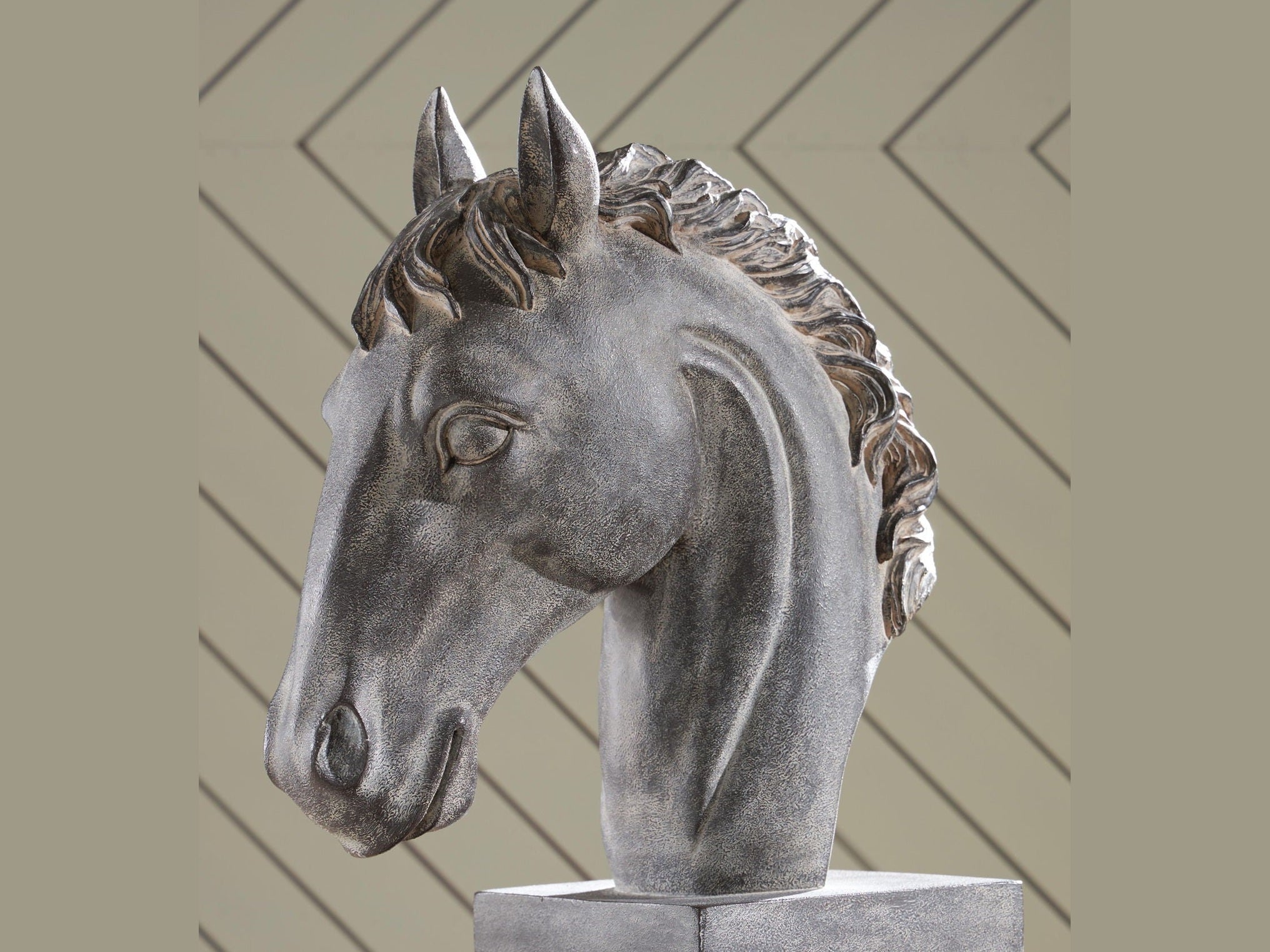 Carnlow - Sculpture - Antique Black