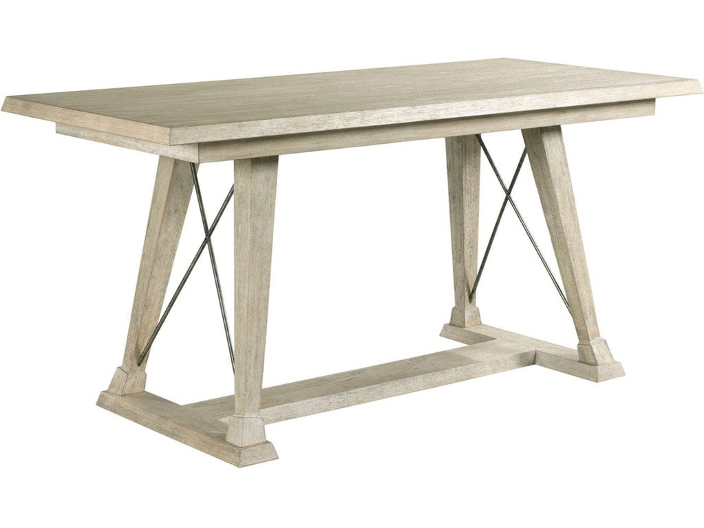 American Drew Vista Clayton Counter Height Trestle Table