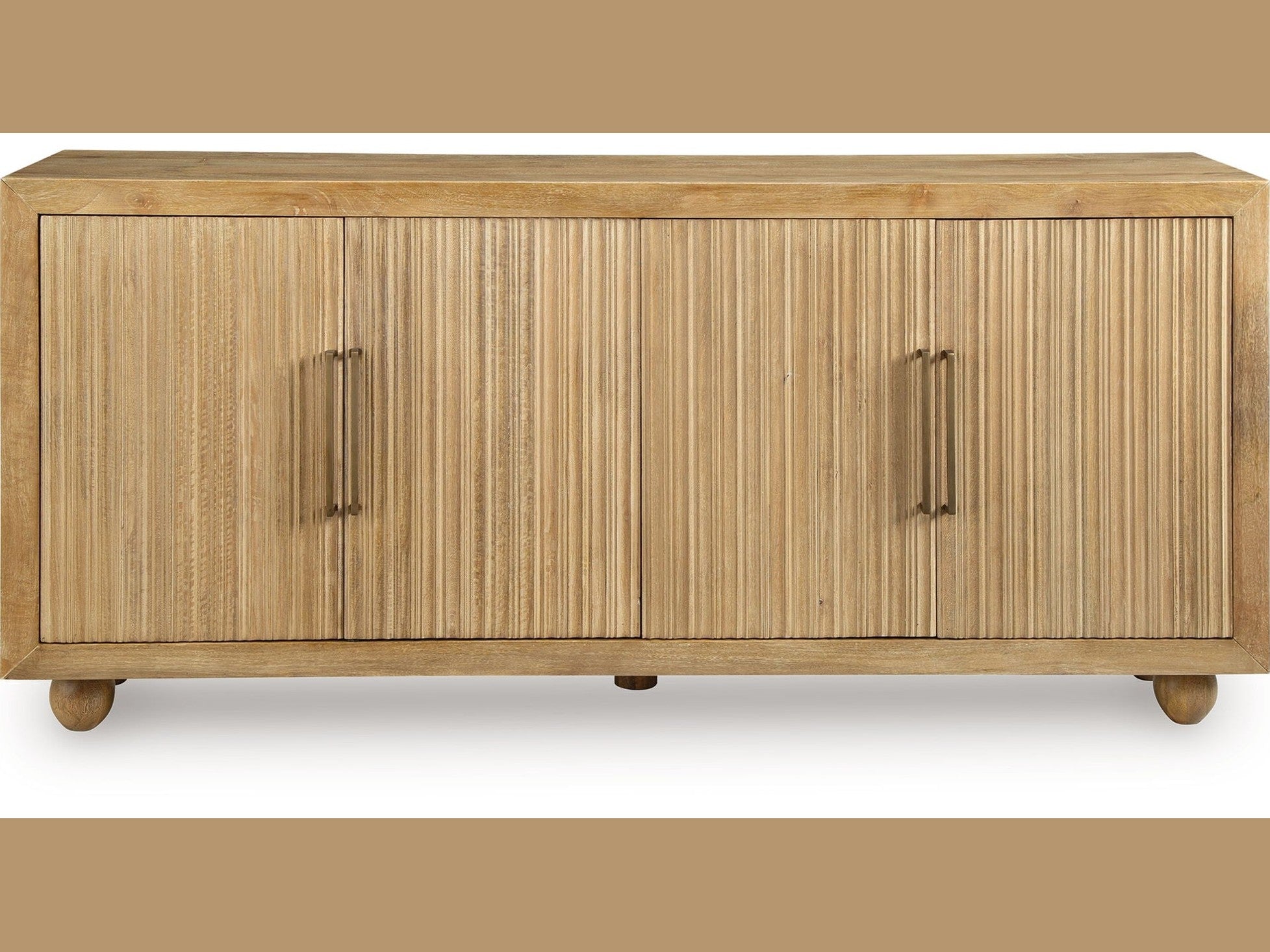 Niam - Accent Cabinet - Light Antique Beige
