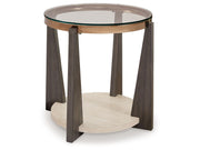 Frazwa - Round End Table - Multi