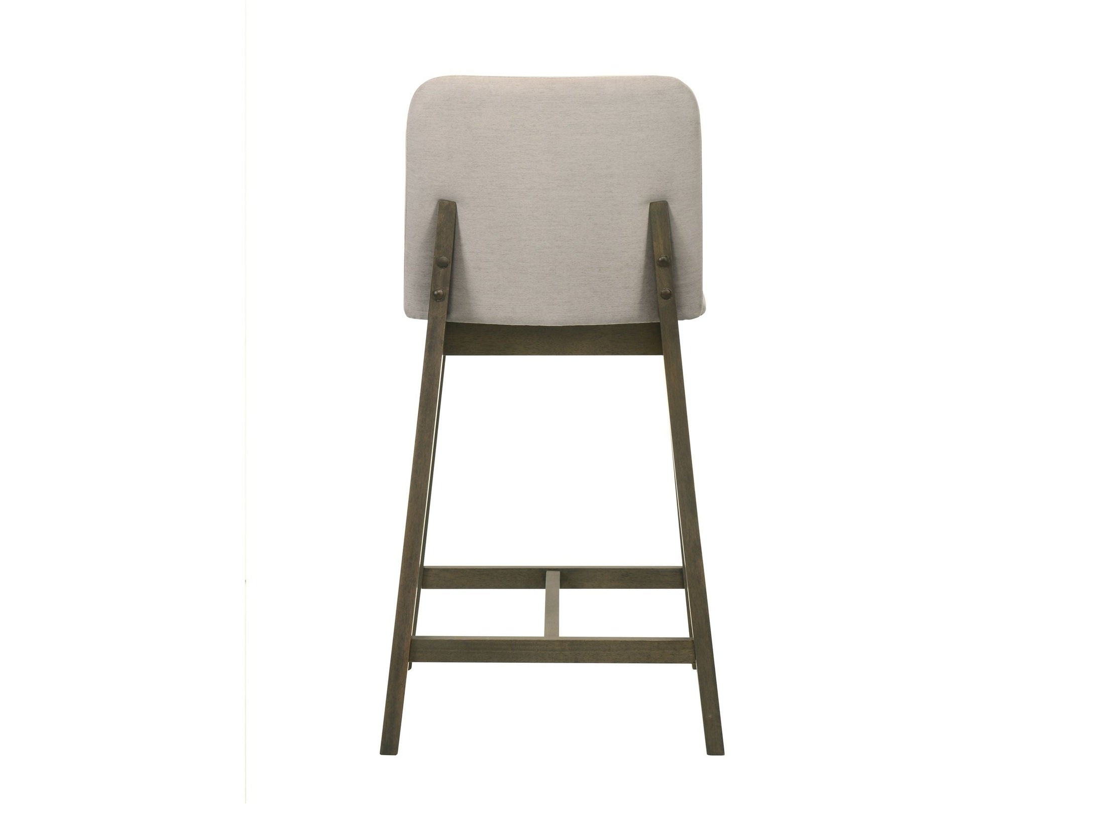 Allin Upholstered Wood Counter Height Barstool