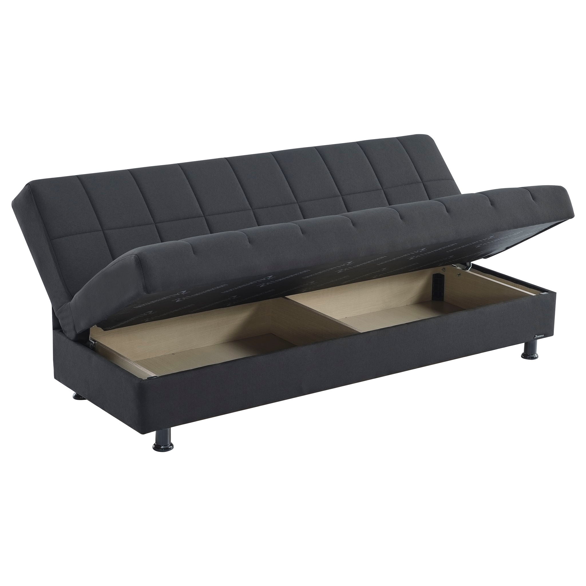 Ottomanson Sasta - Convertible Sofabed With Storage - Living Room Furniture - Bedroom Couch For Small Rooms - Studio Apartment Essentials