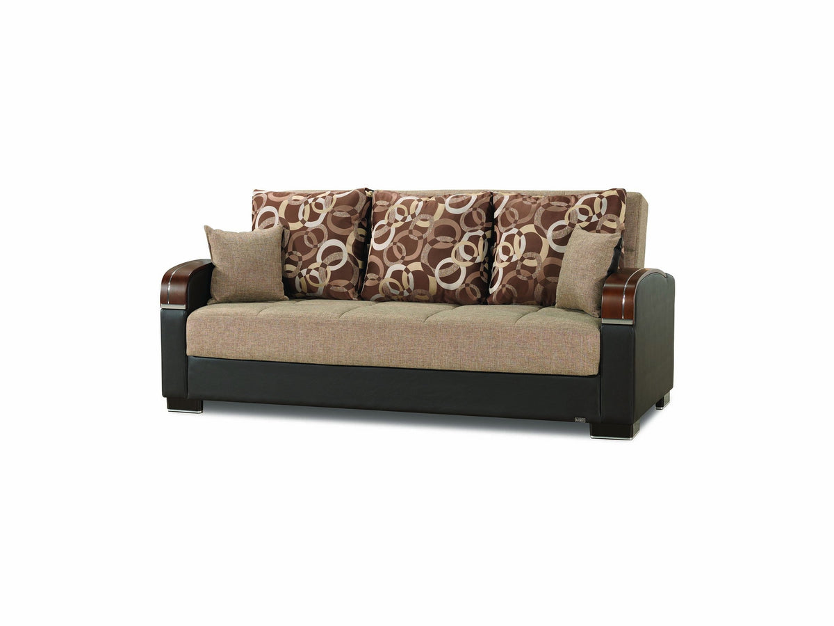 Ottomanson Mobimax - Upholstered Convertible Sofabed With Storage