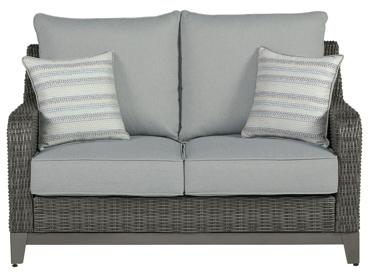 Elite Park - Loveseat w/Cushion - Gray