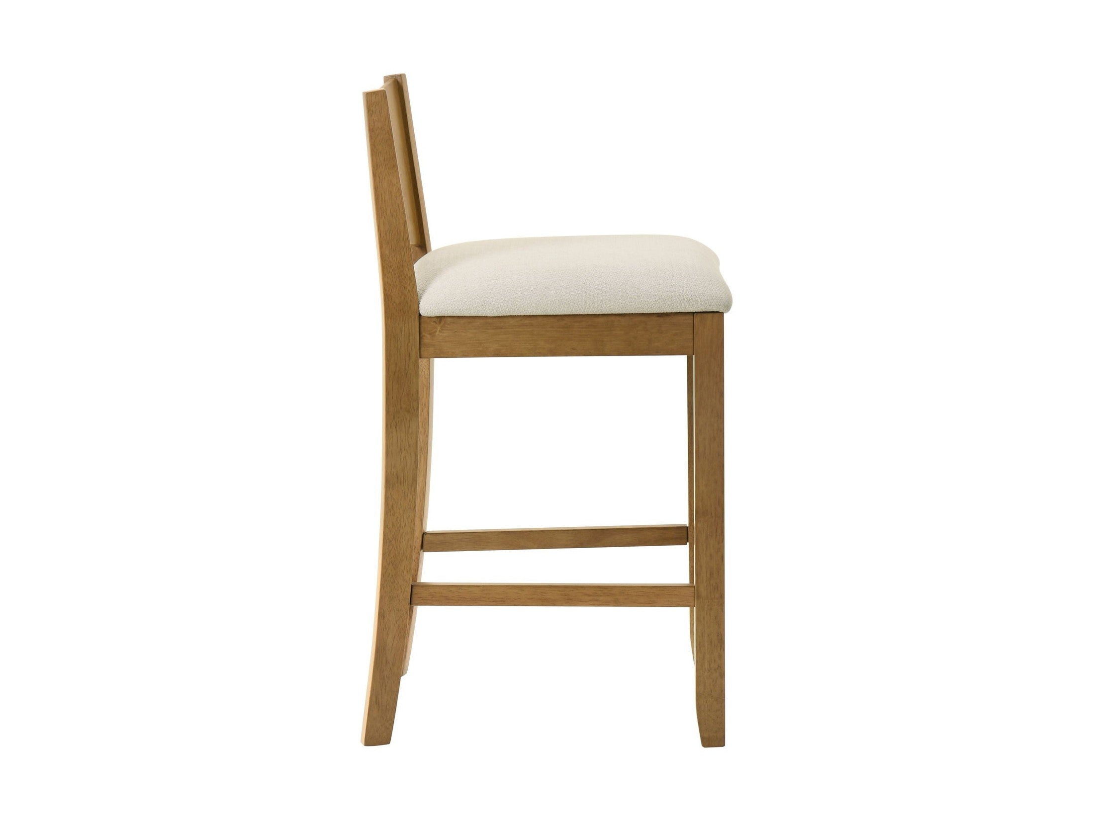 Ren - 30" Bar Height Rubberwood Barstool