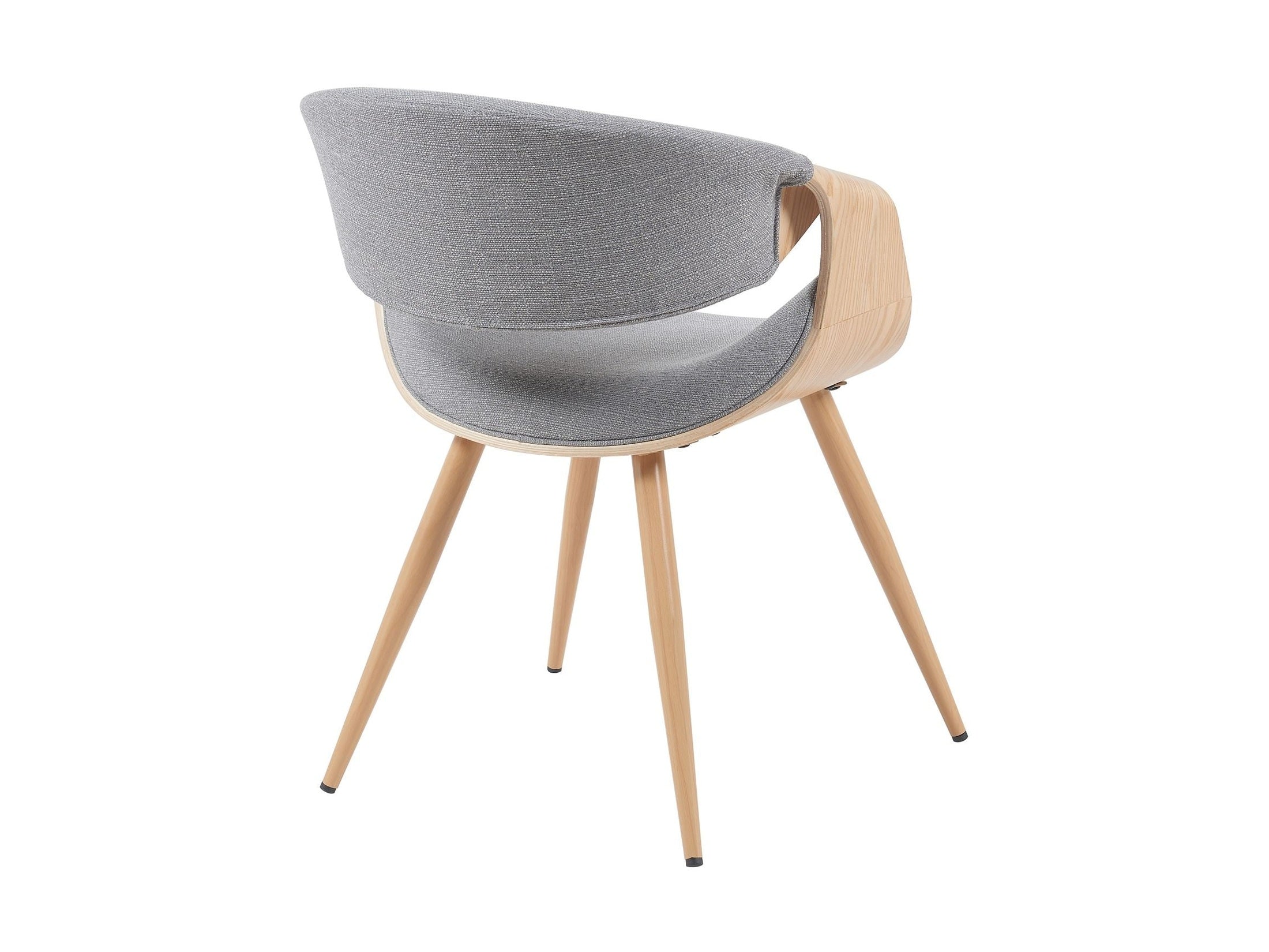 Butterfly - Upholstered Dining Chair - Brown Oak