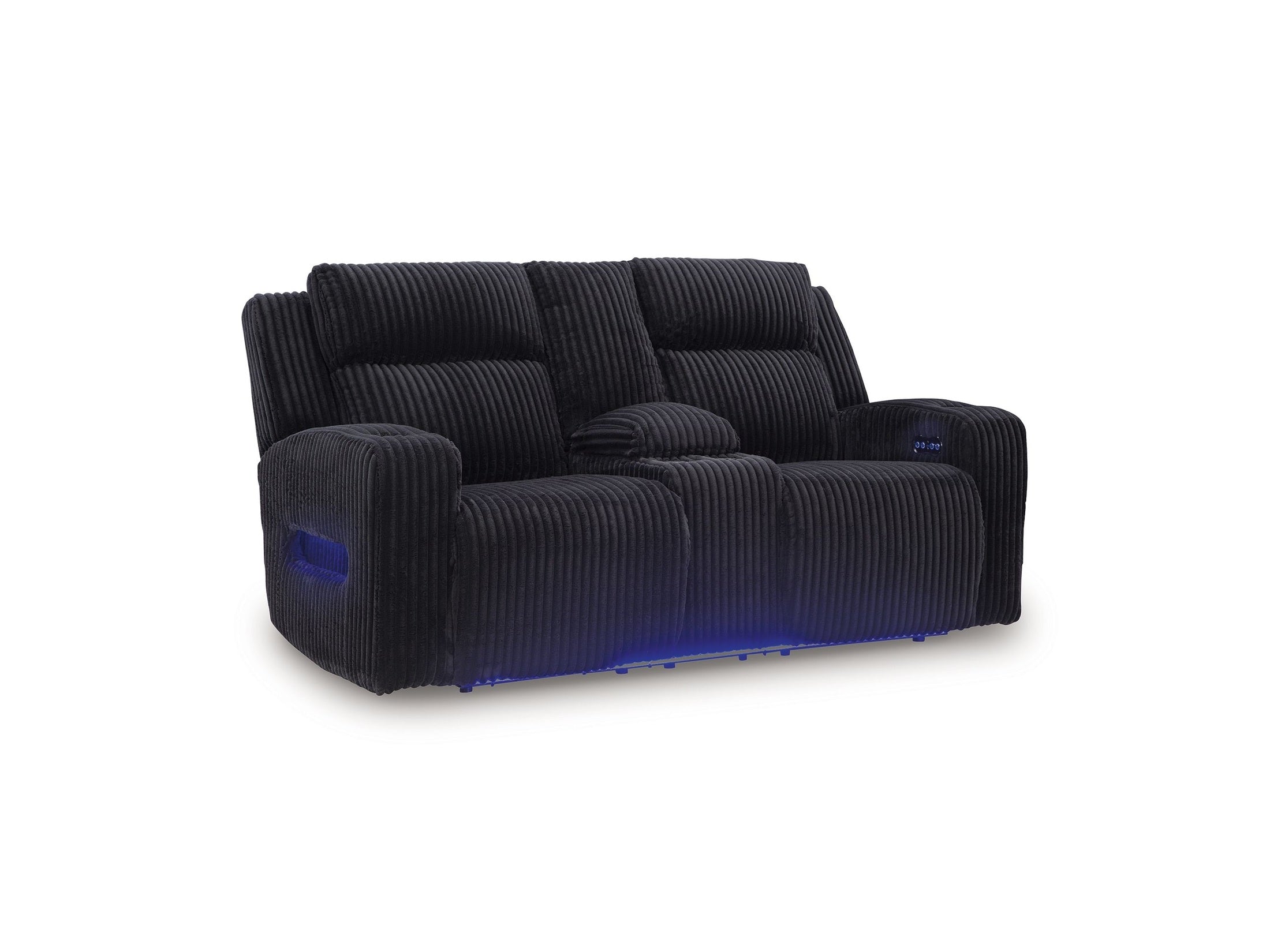 Forest Lake - Power Reclining Loveseat With Console / Adj Headrest
