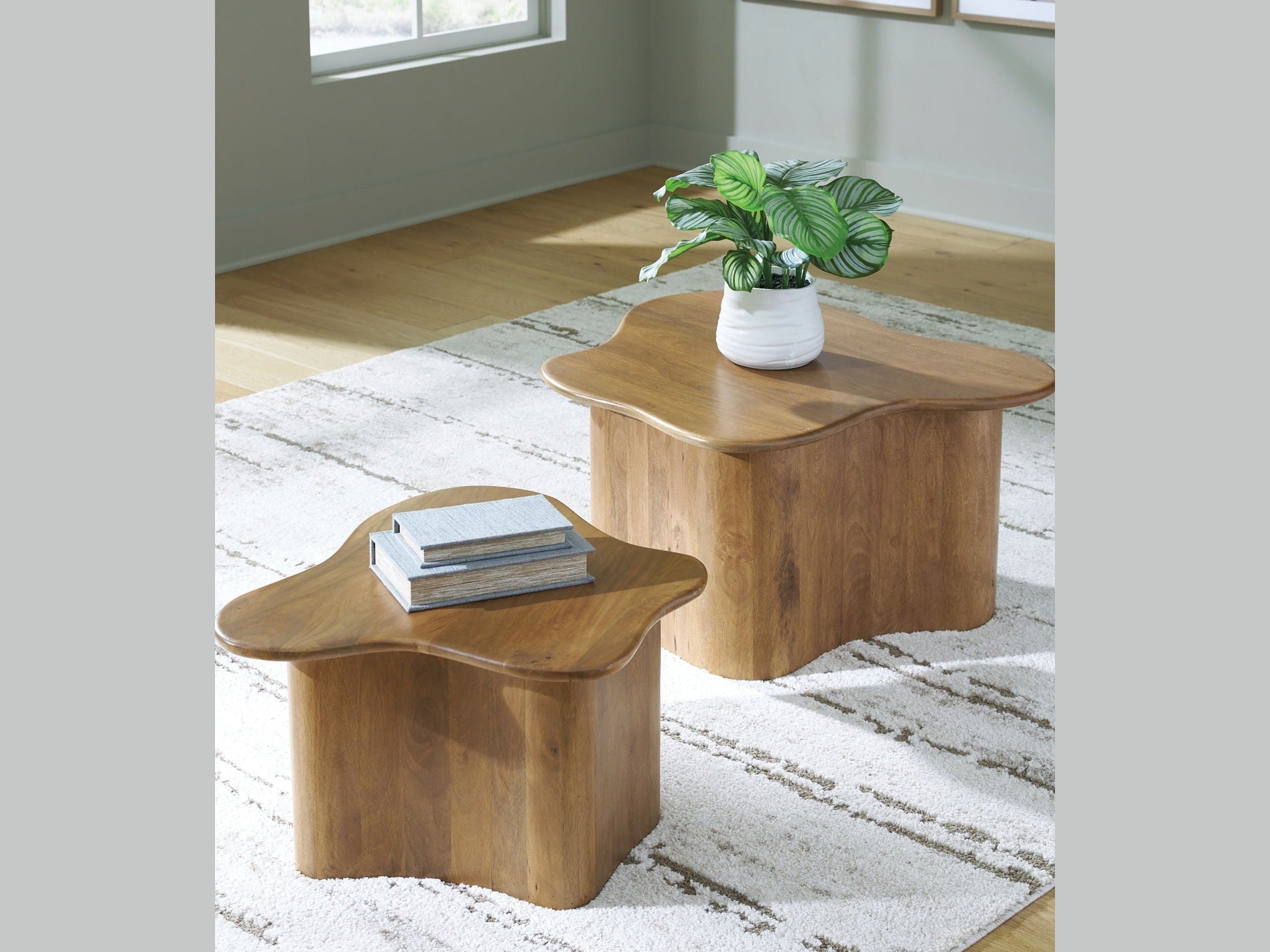 Abeford - Accent Cocktail Table (Set of 2) - Brown
