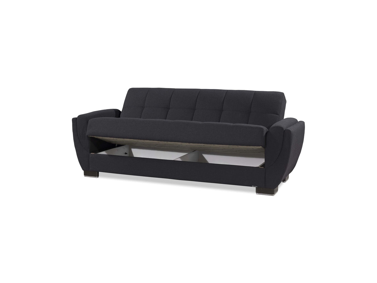 Ottomanson Armada Air - Upholstered Convertible Sofabed With Storage - Polyester