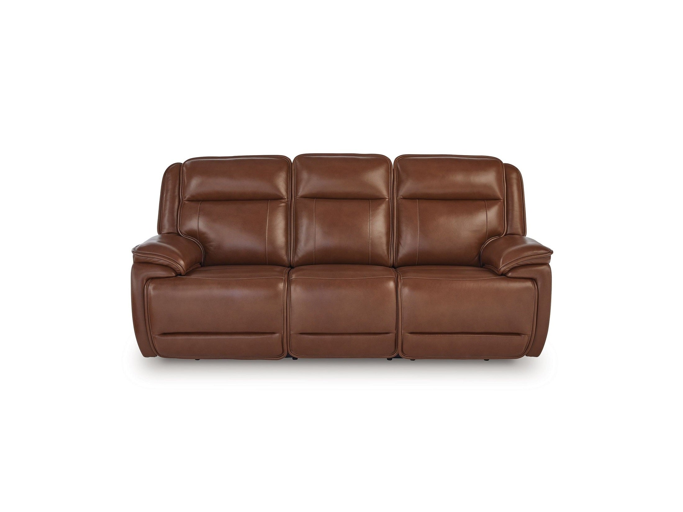 Healy Pier - Power Reclining Sofa / Adj Headrest - Chocolate